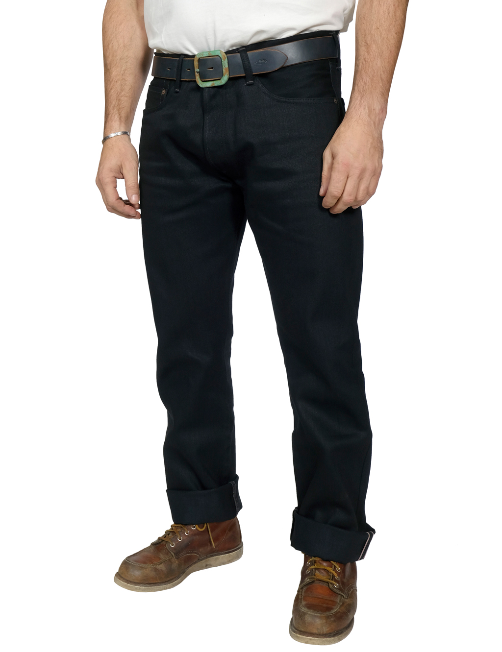 Indigofera - Clint Gunpowder Black Selvage Jeans - 14oz