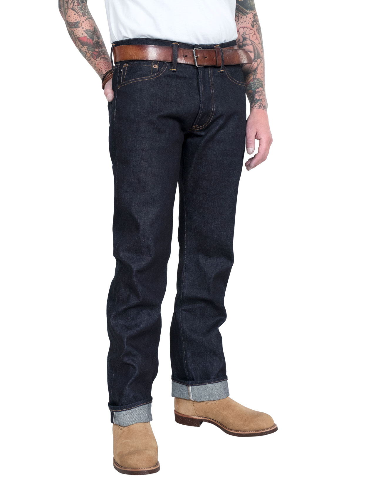 Indigofera - Clint No 9 Raw Selvage Jeans - 14oz