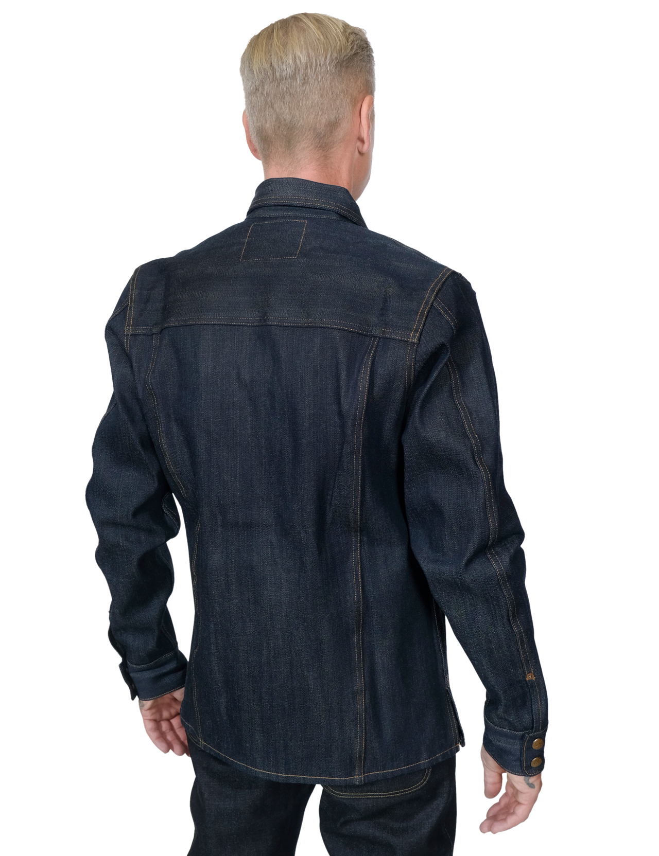 Indigofera Copeland Denim Shirt Harper Woods 13oz