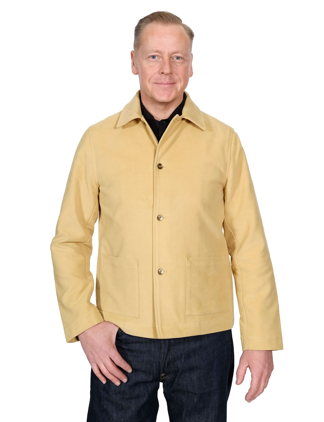 Indigofera - Corbett Jacket Moleskin - Golden Sand