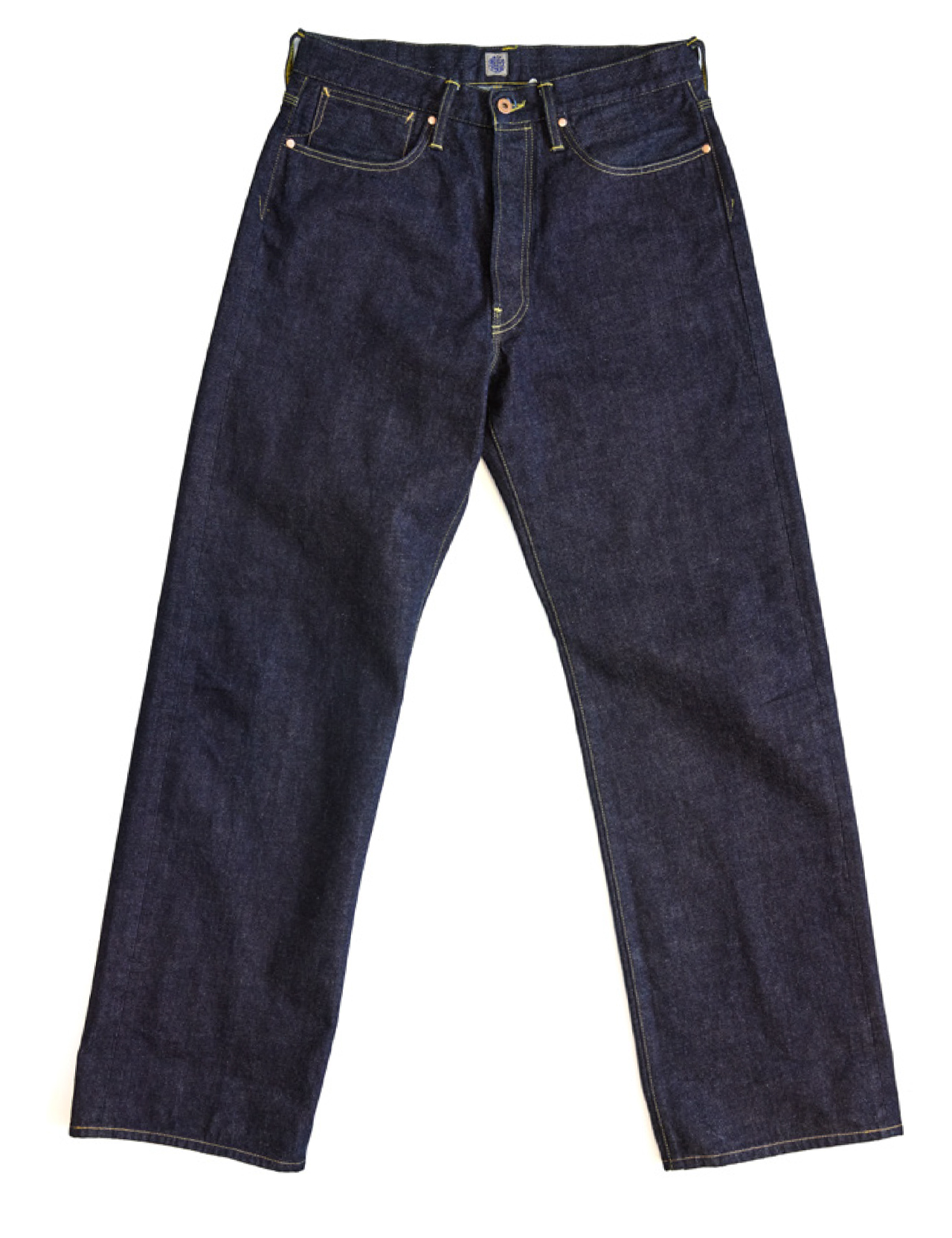 Indigofera - Duke Selvedge Jeans Rinsed Blue - 14,5 oz