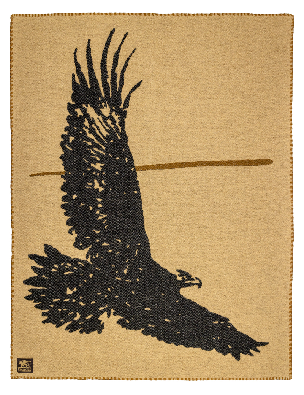 Indigofera - Eagle Blanket - Beige/Black/Brown