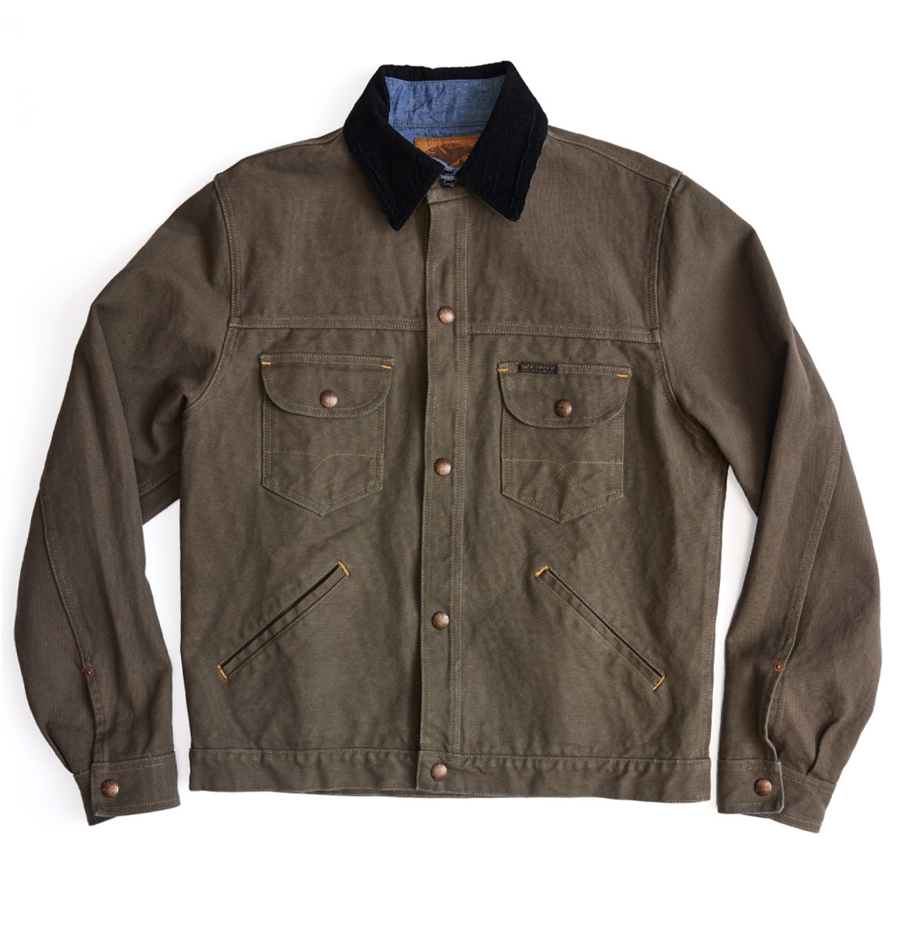 Indigofera - Fargo Quarter Smithson Canvas - Olive