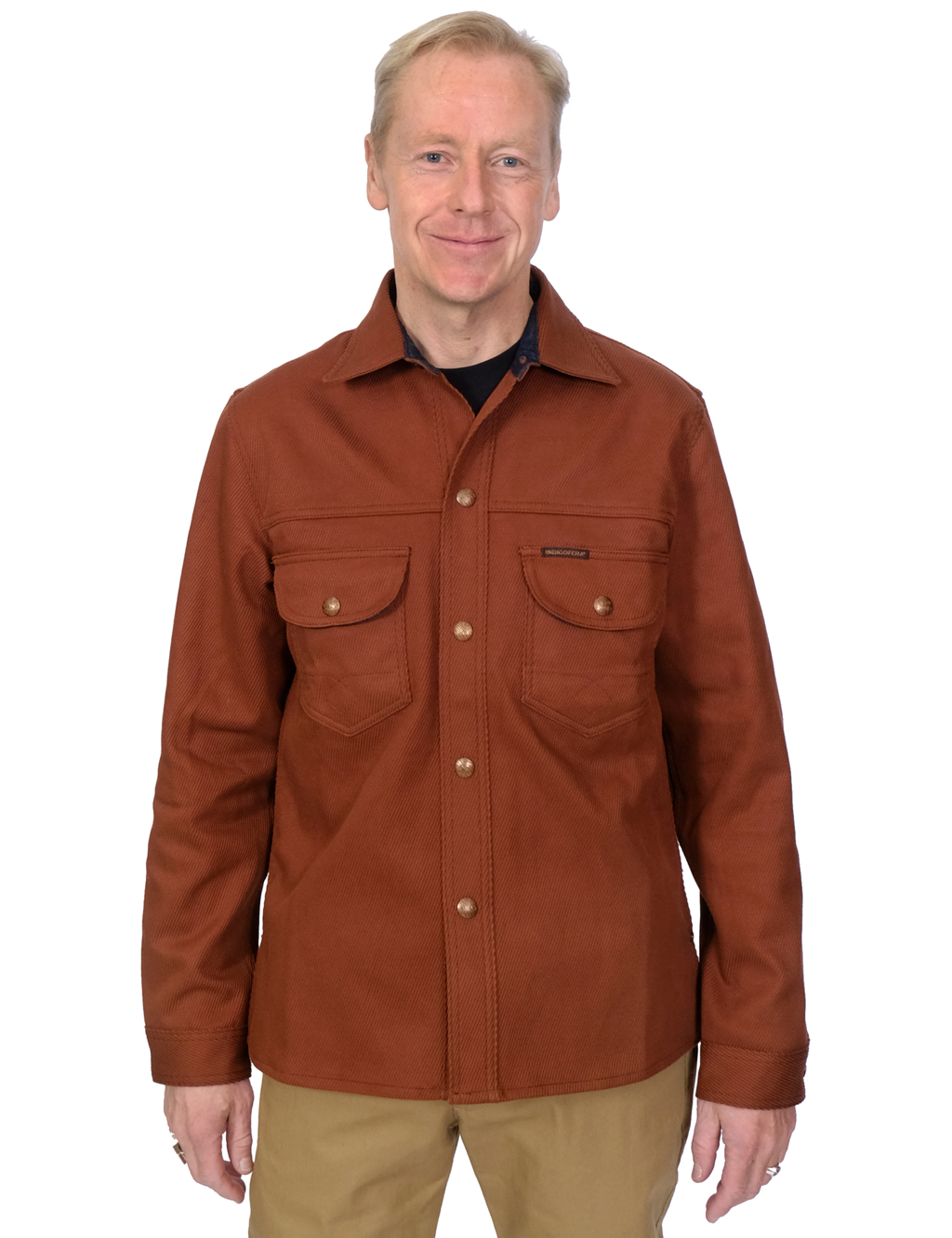 Indigofera---Fargo-Shirt-Jacket-Cotton-Kersey---Rust-1