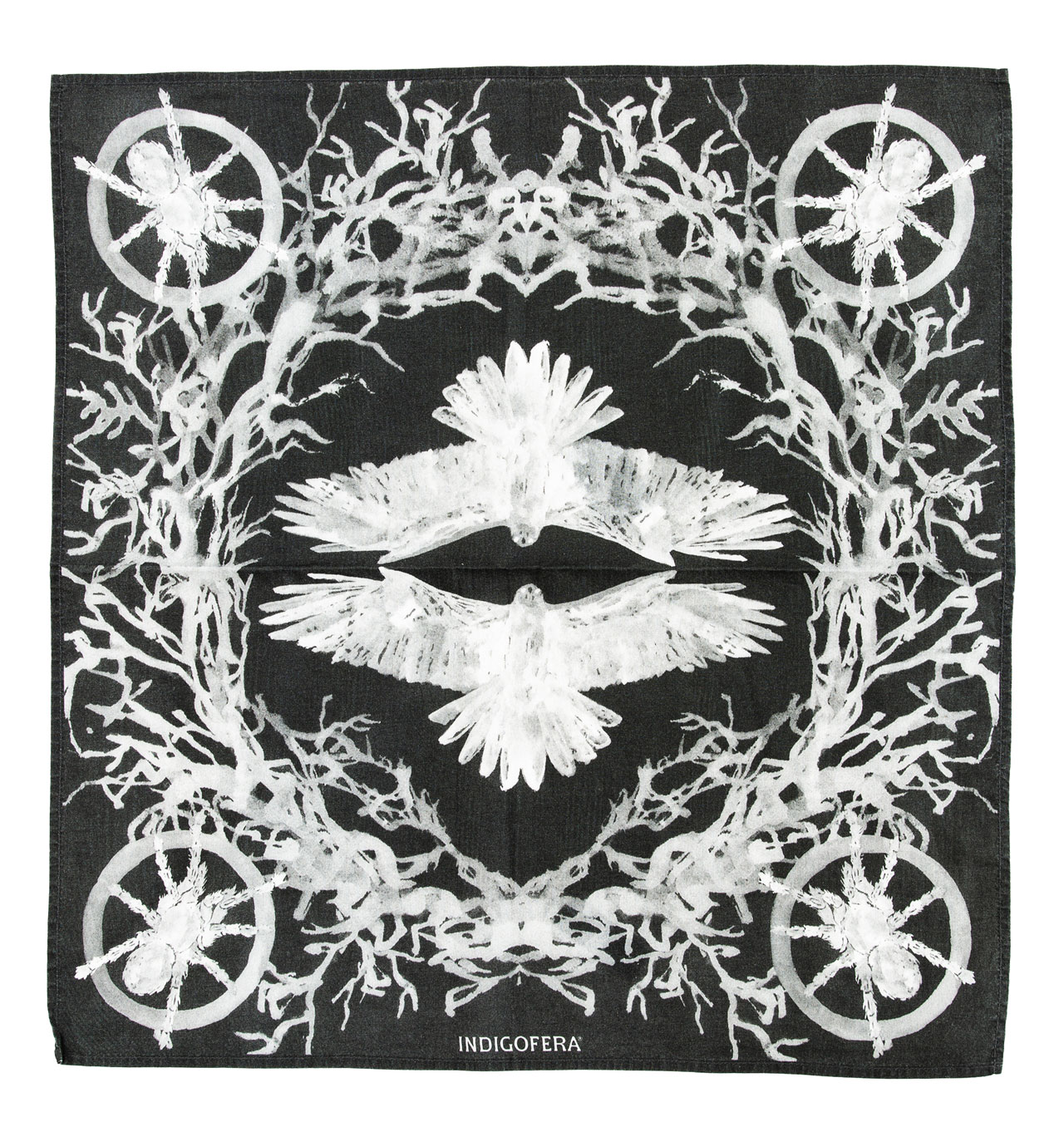Indigofera - Hawk Bandana - Black