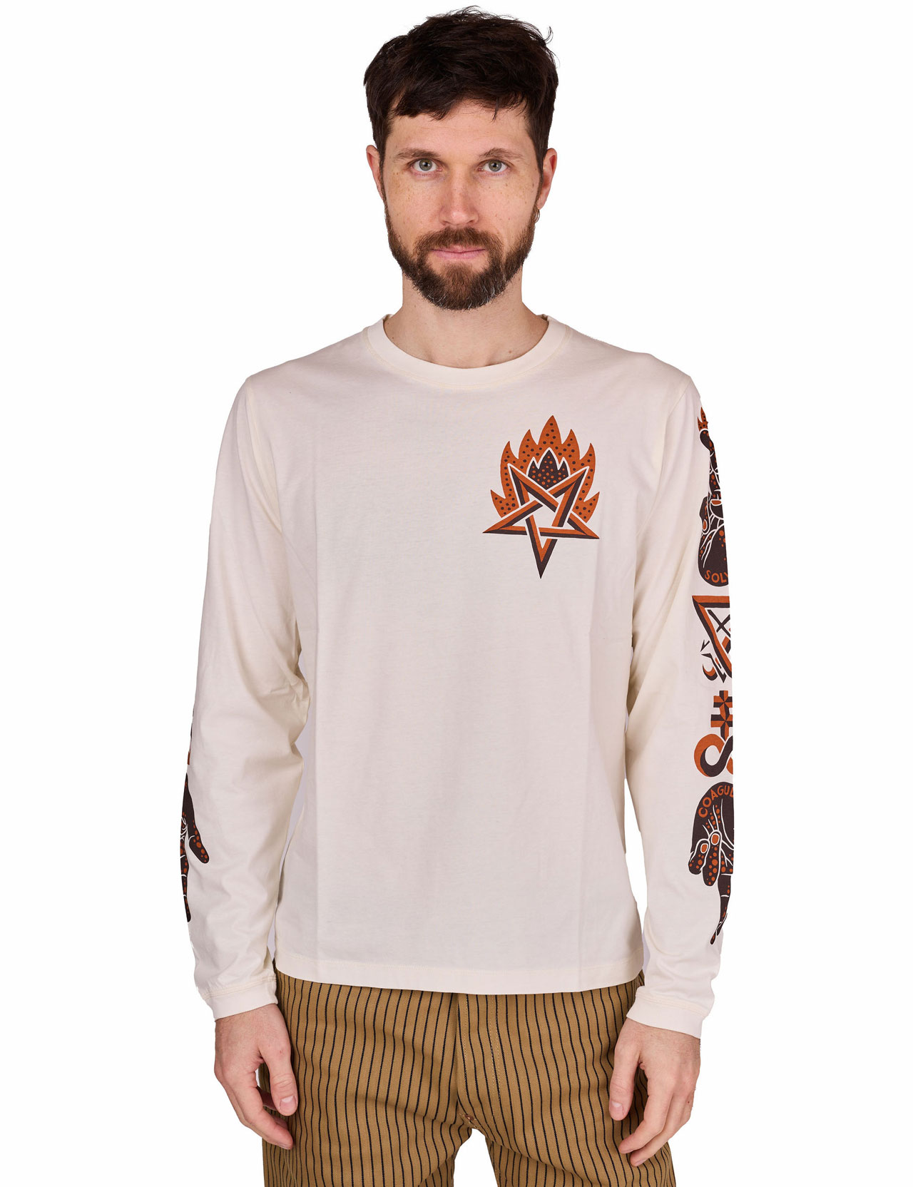 Indigofera - Iconic Long Sleeve T-Shirt - Baphomet Print