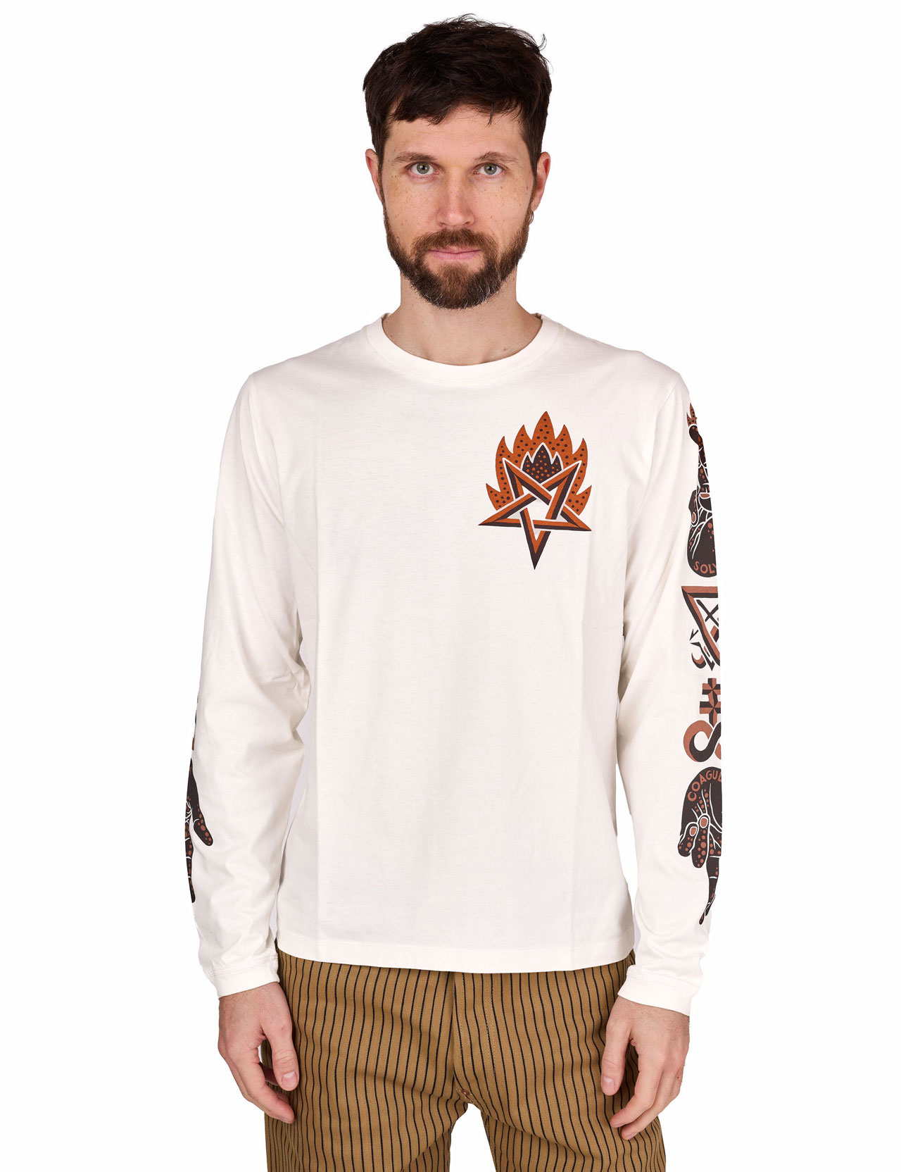 Indigofera - Iconic Long Sleeve T-Shirt - Baphomet Print