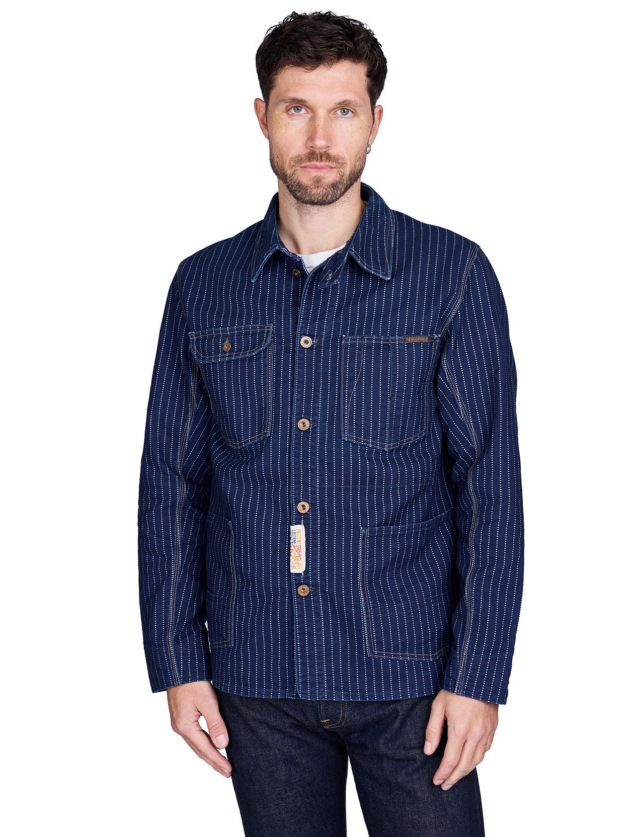 Indigofera - Kurt Jacket - Indigo  Prima Wabash