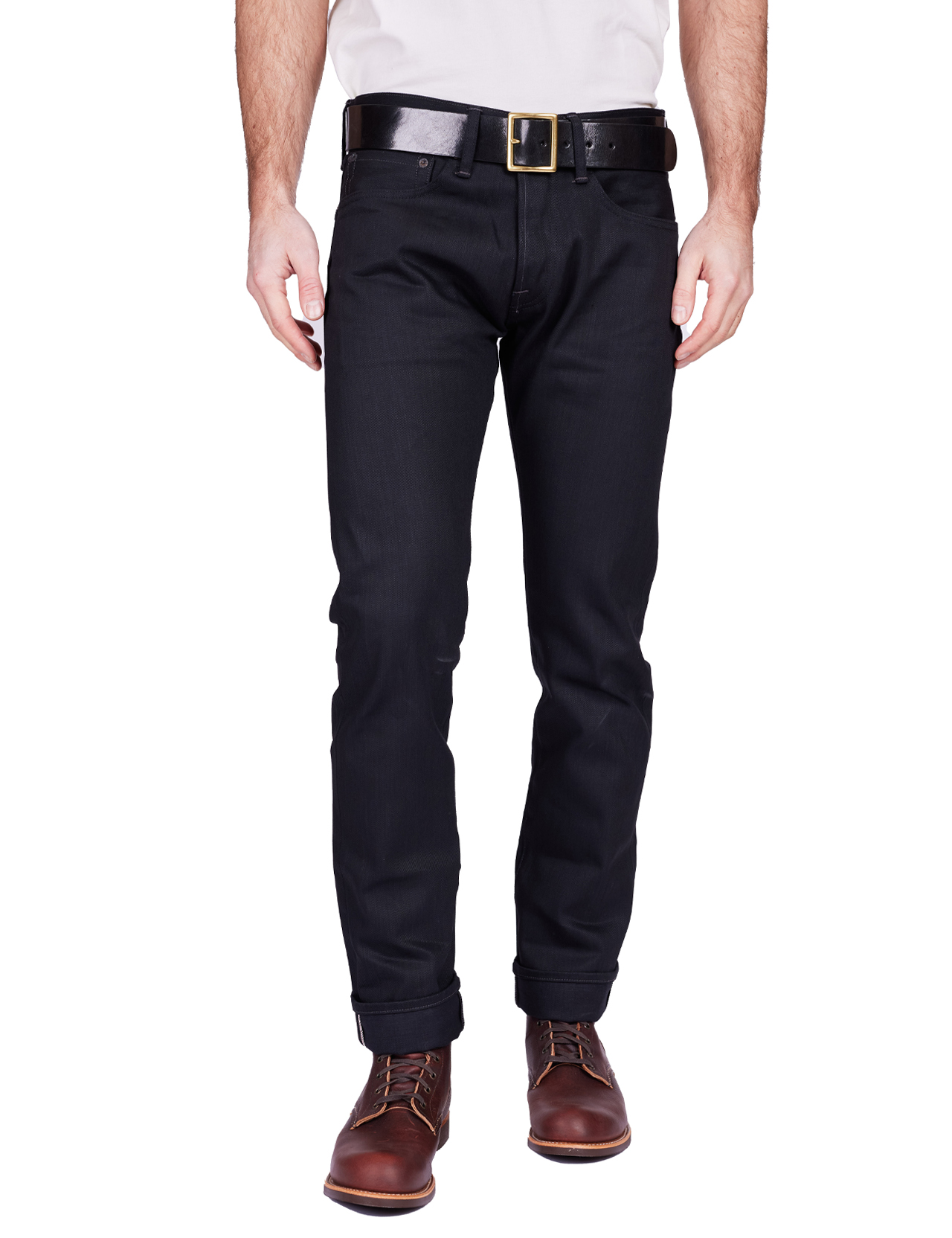 Indigofera - Nash Gunpowder Selvage Jeans Black - 14oz