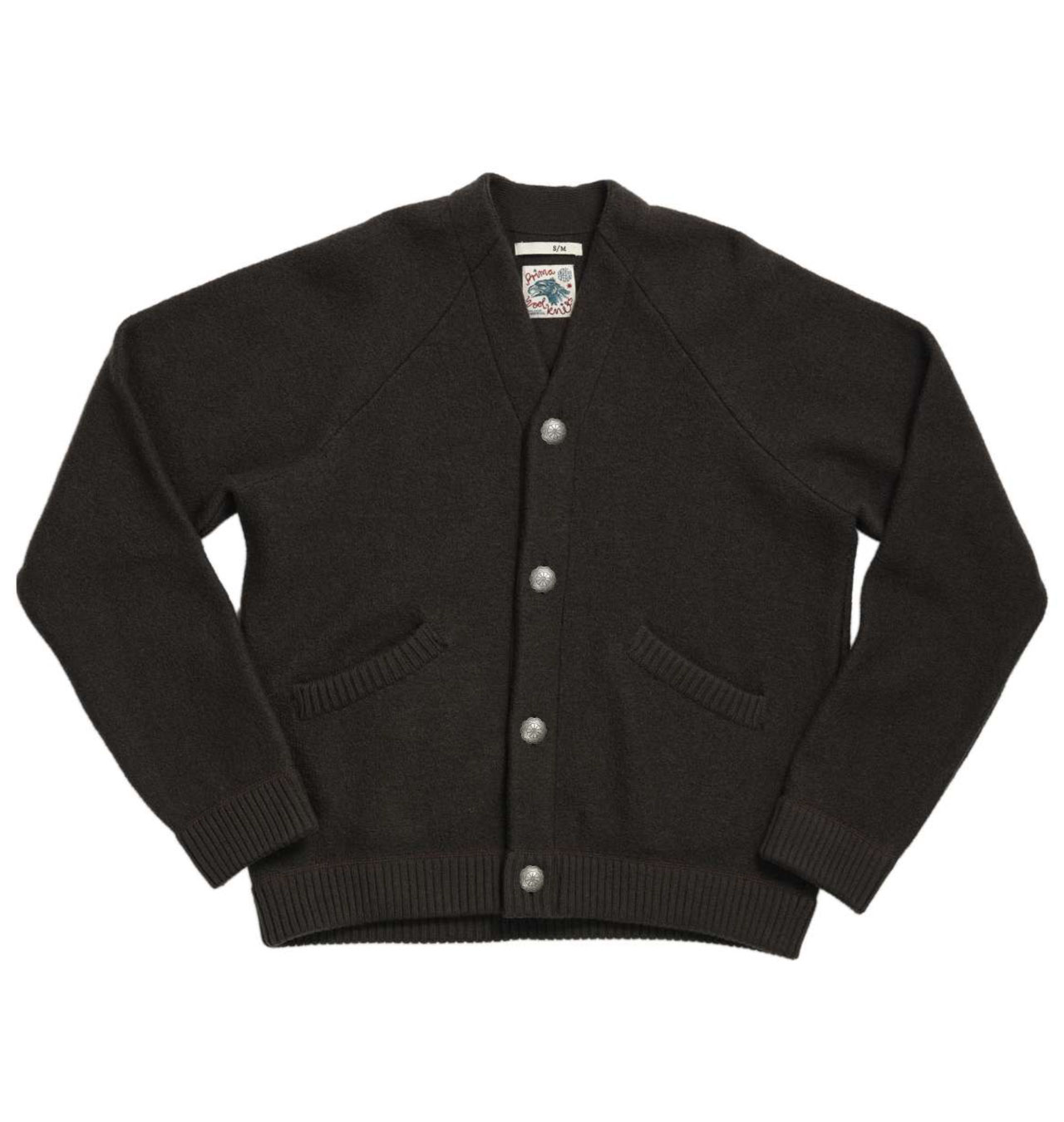 Indigofera - Roan Wool Cardigan - Charcoal