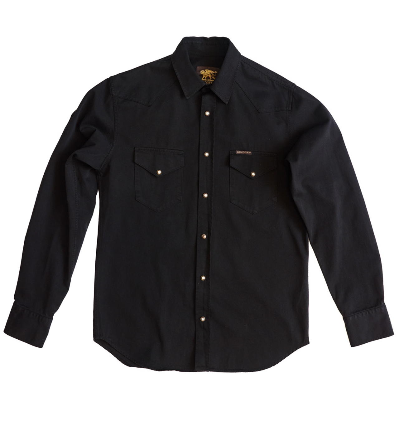 Indigofera - Sideras Western Shirt - Black