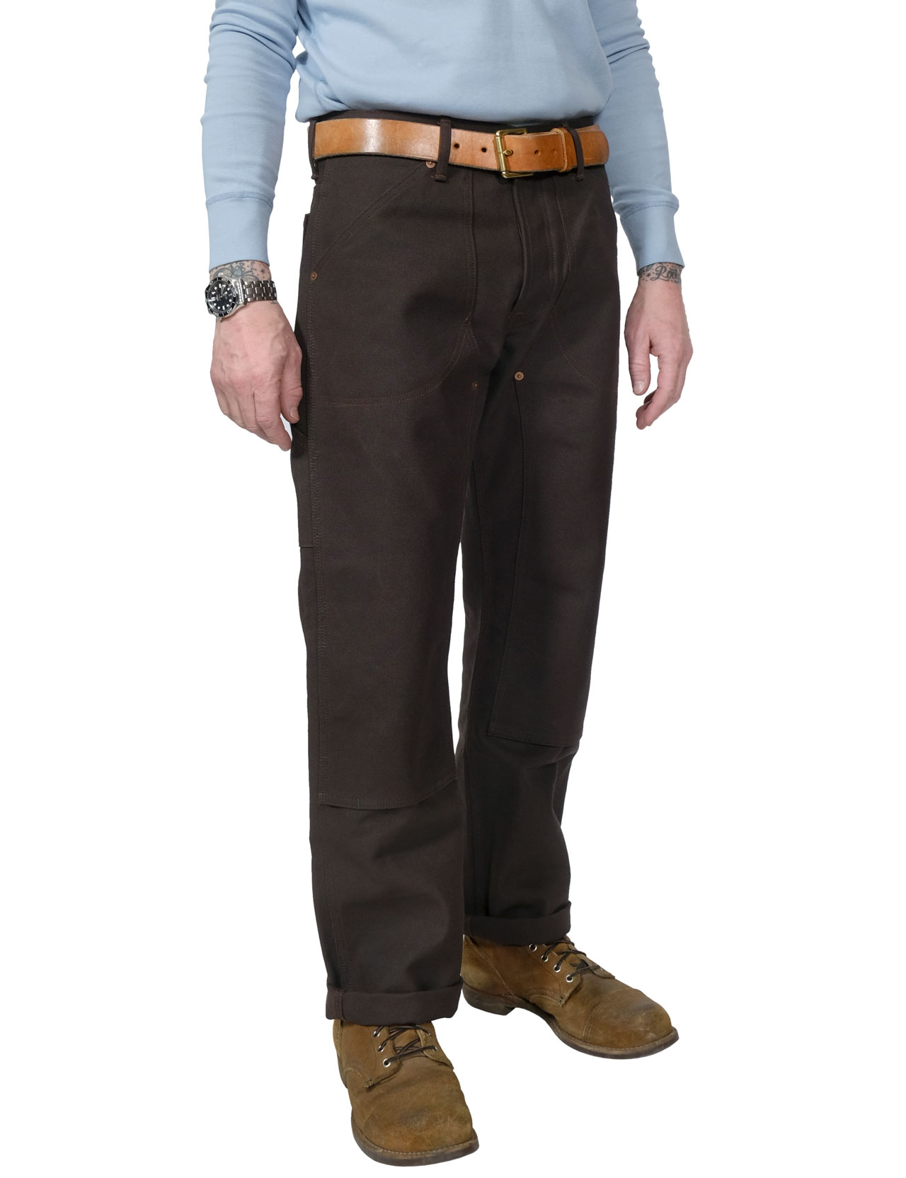Indigofera---Wendell-Pants-Smithson-Canvas---Brown-1