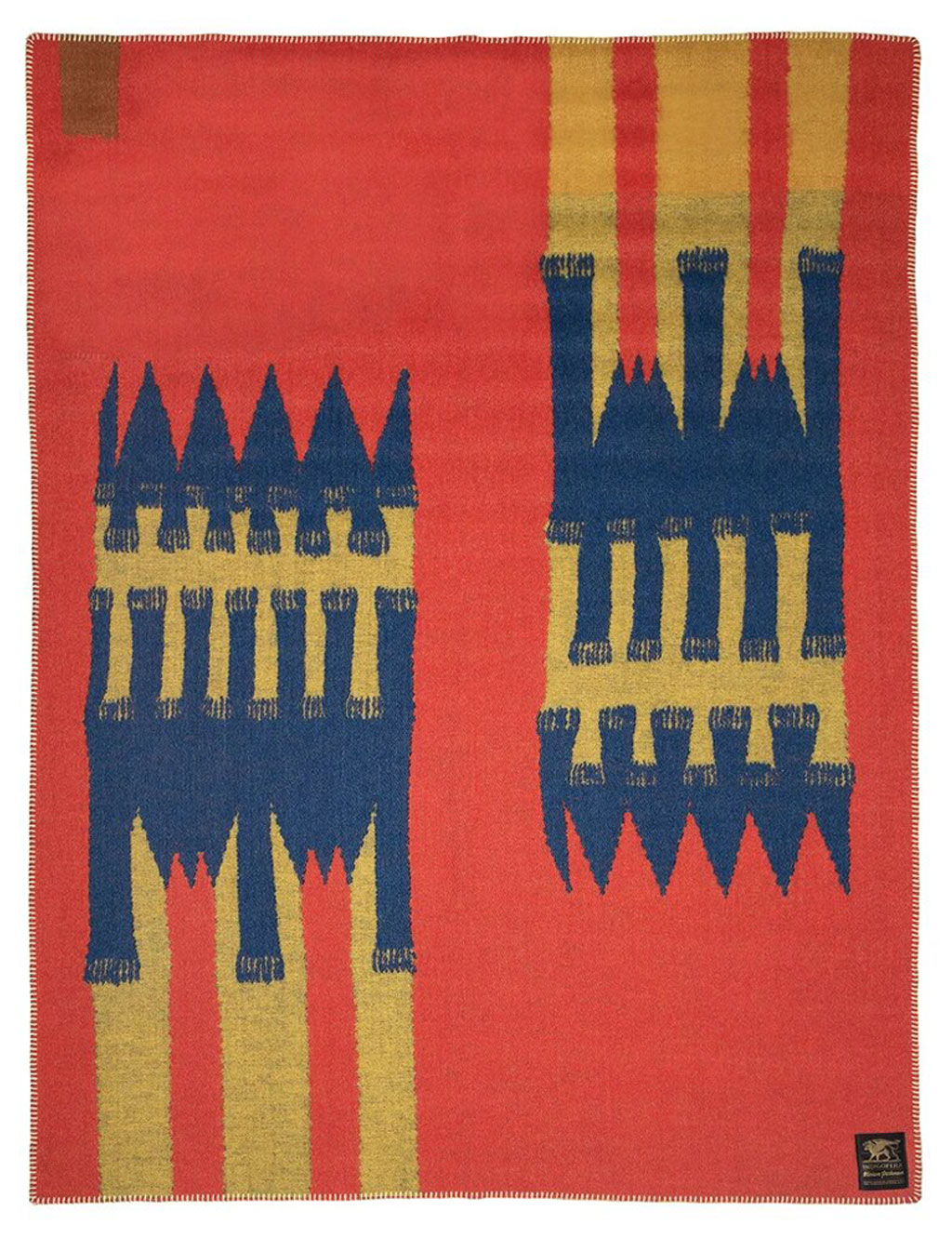 Indigofera x Miriam Parkman - Treasure Trail Wool Blanket