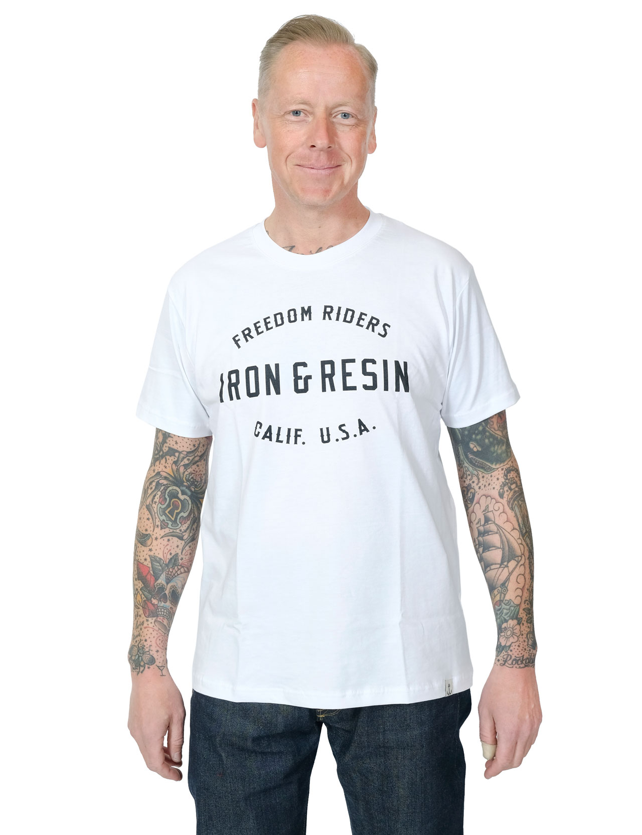 Iron & Resin - Alliance Tee - White