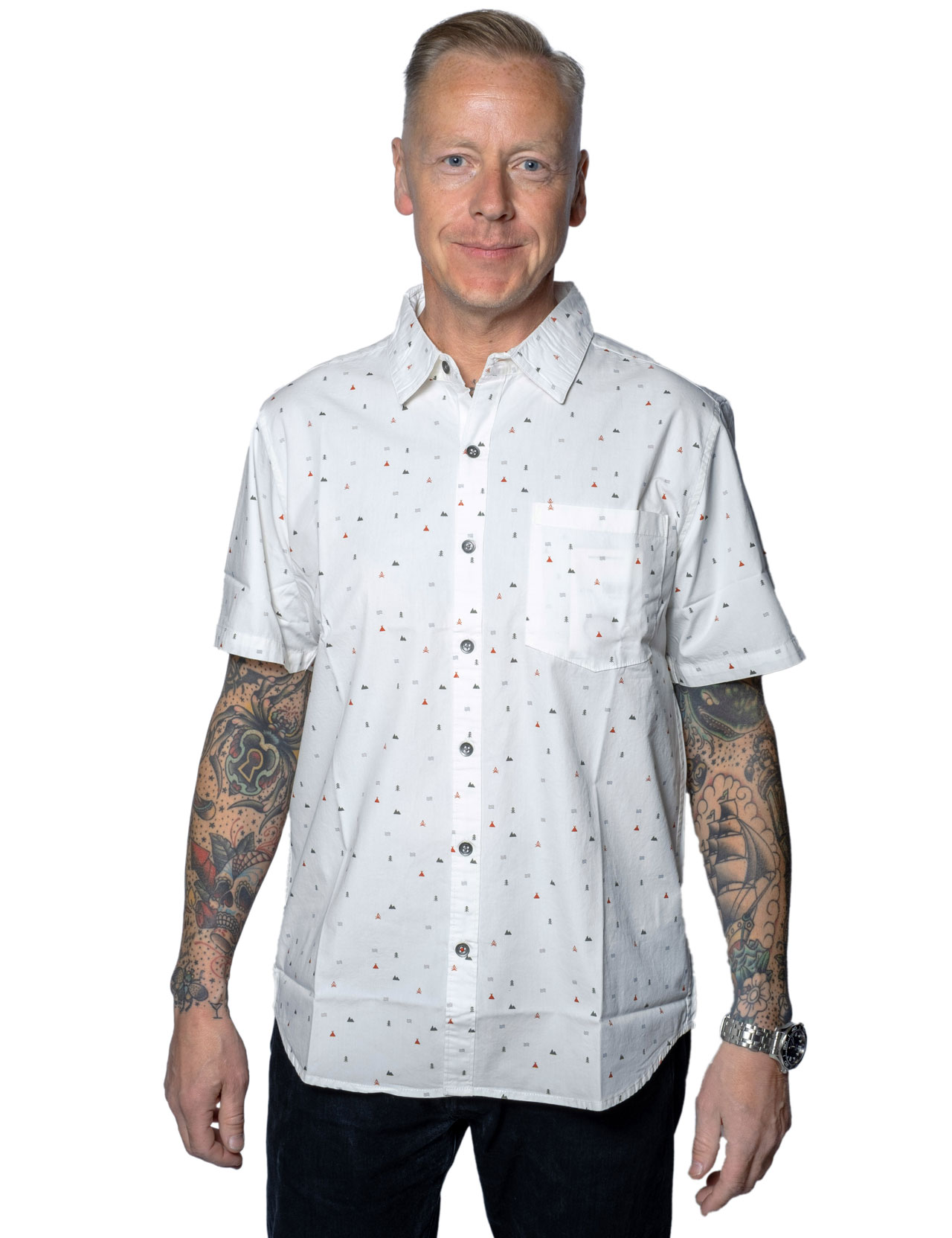 Iron & Resin Camp Shirt Natural