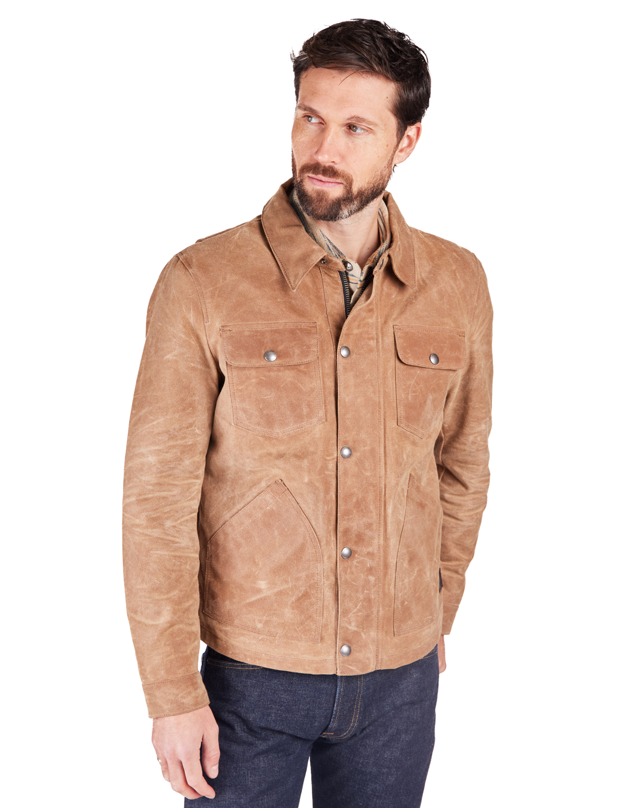 Iron & Resin - Cruiser Jacket Alaska Canvas - Field Tan
