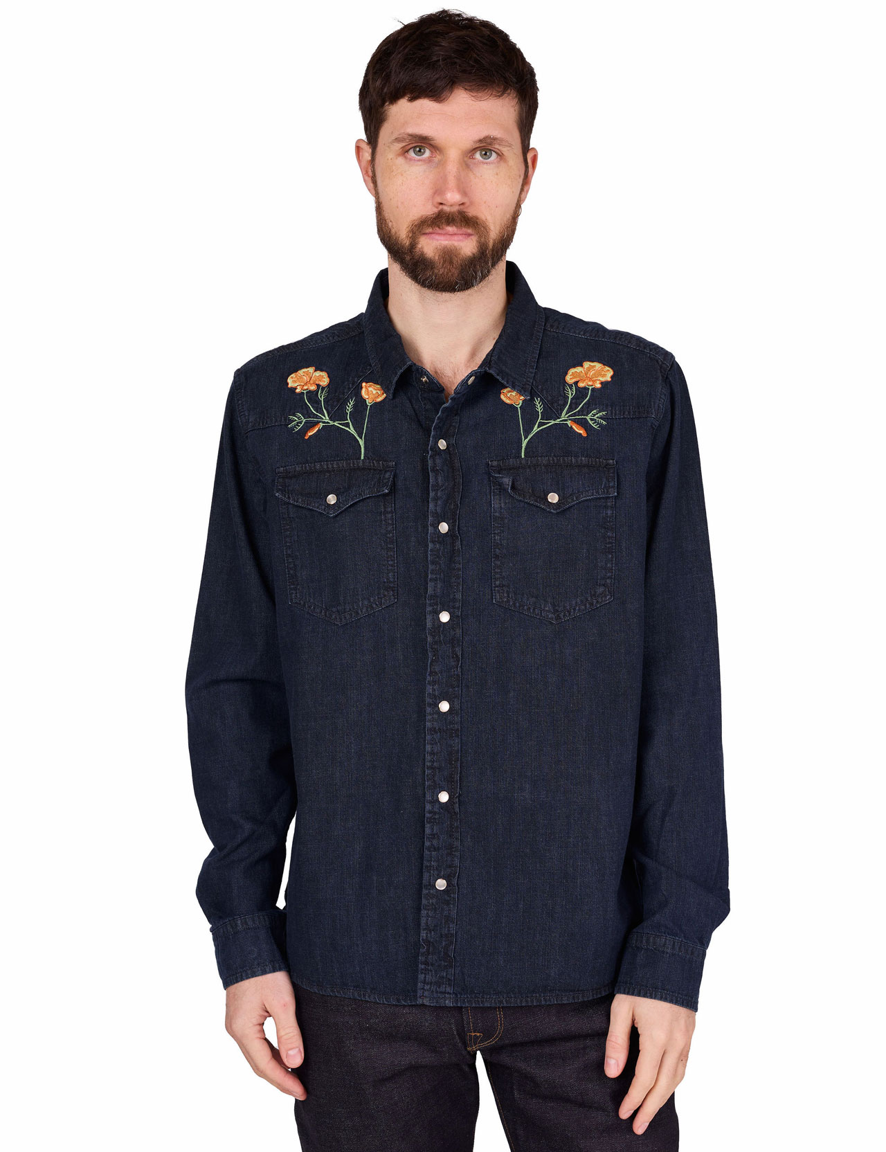 Iron & Resin - Field Denim Shirt - Indigo