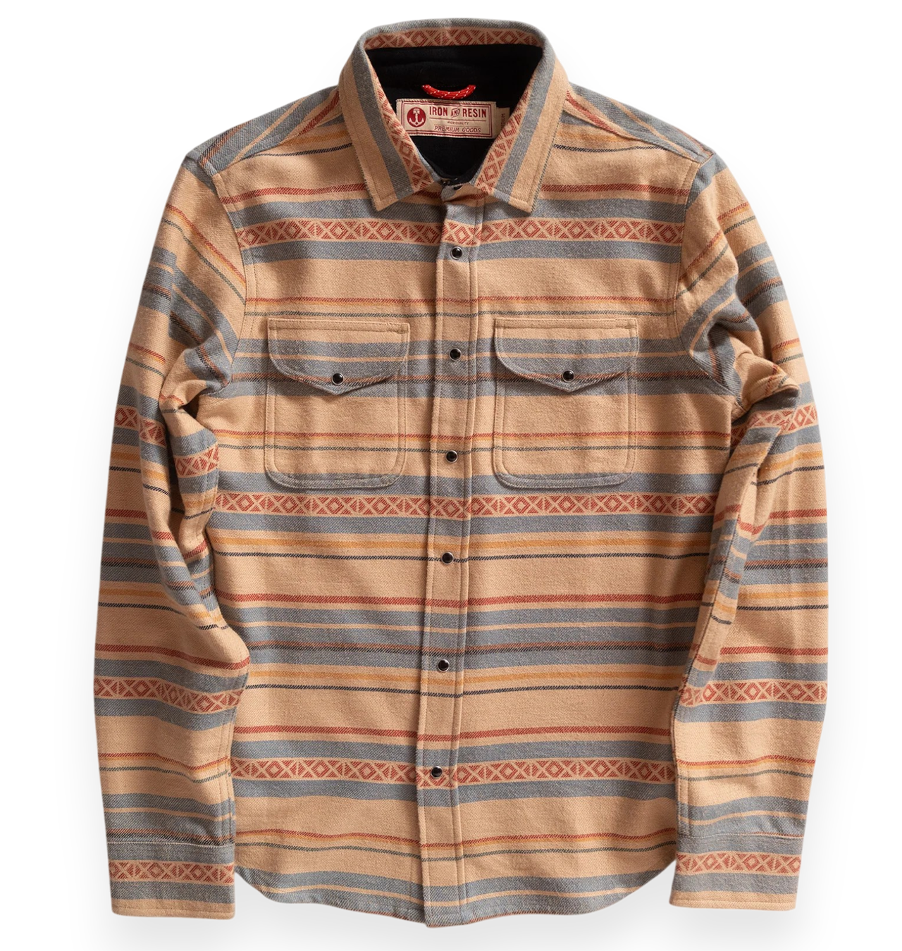 Iron & Resin - Flatland Flannel Shirt - Tan