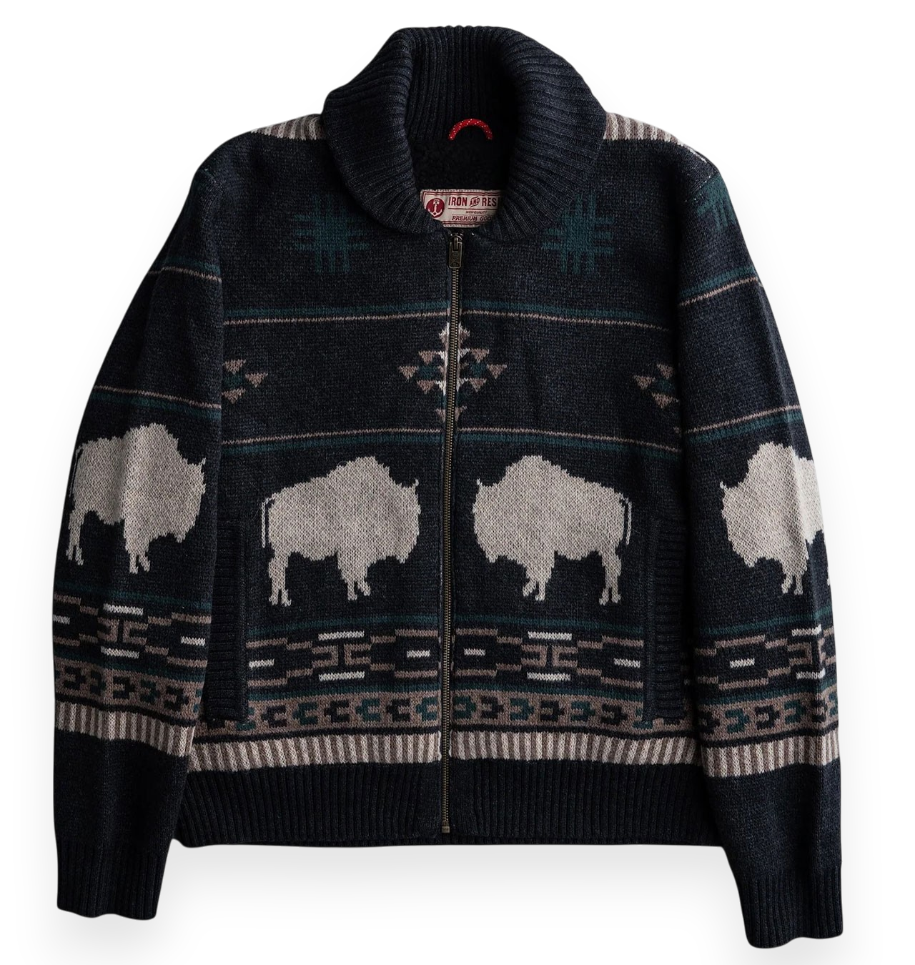 Iron & Resin - Great Plains Cardigan - Black