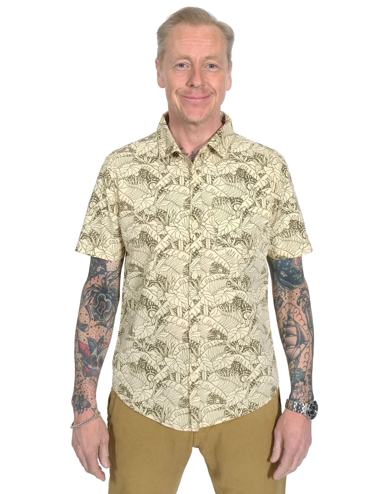 Iron & Resin - Jungle Shirt - Sand