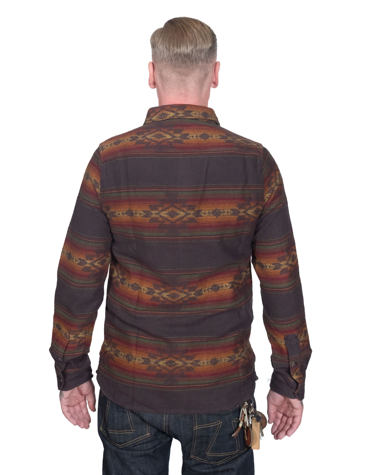 Iron & Resin Klamath Flannel Shirt Black