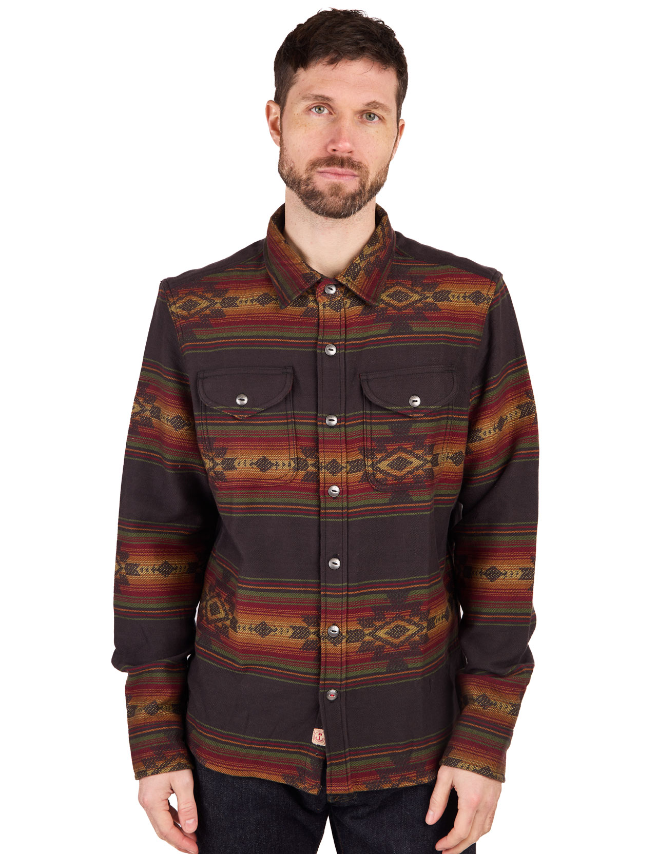 Iron & Resin - Klamath Flannel Shirt - Black