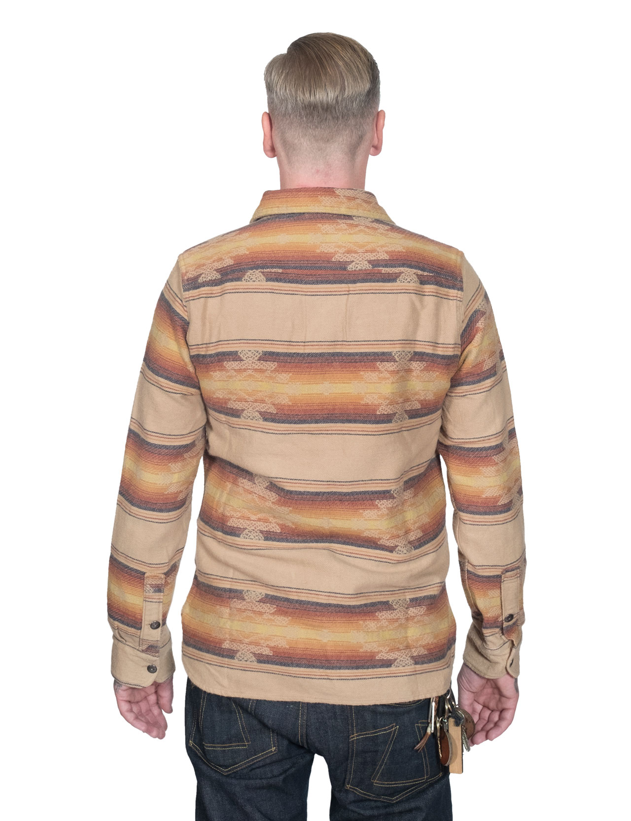 Iron & Resin Klamath Flannel Shirt Natural