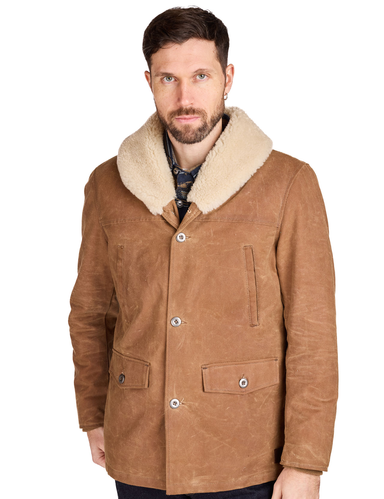 Iron & Resin - Lincoln Waxed Jacket - Field Tan