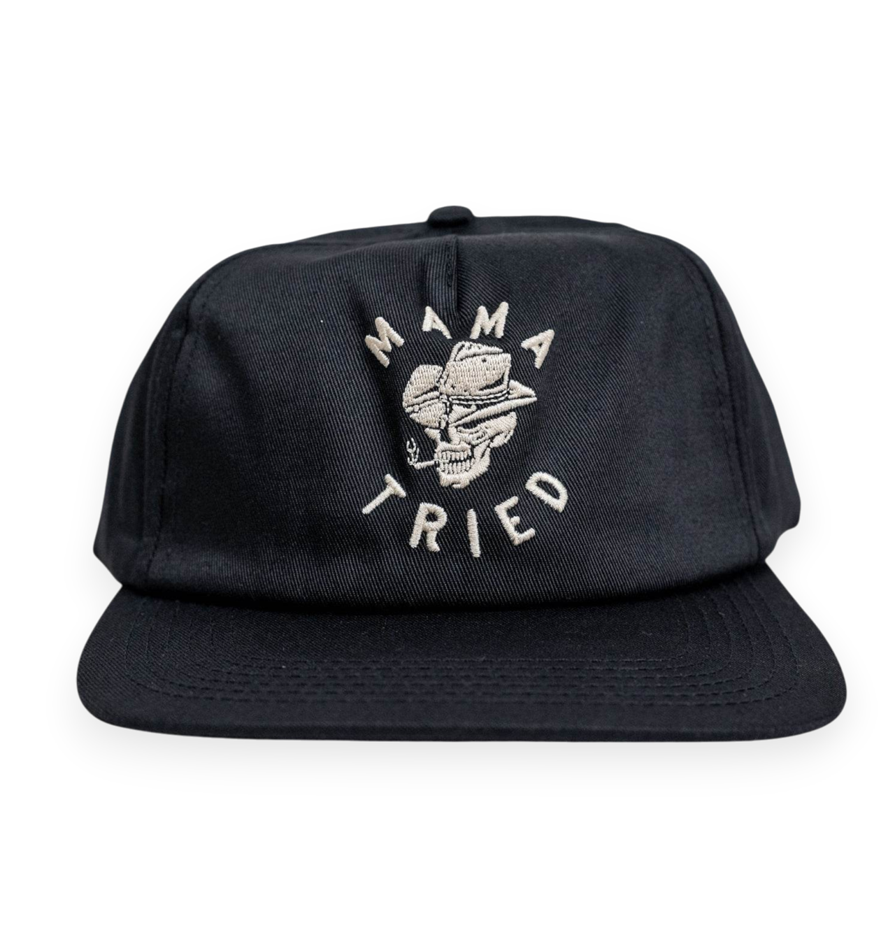 Iron---Resin---Mama-Tried-Trucker-Cap---Black