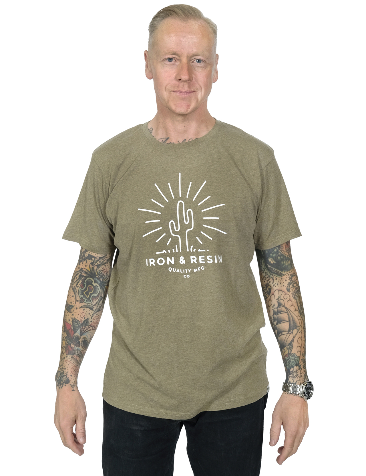 Iron & Resin - Mesa Tee - Olive