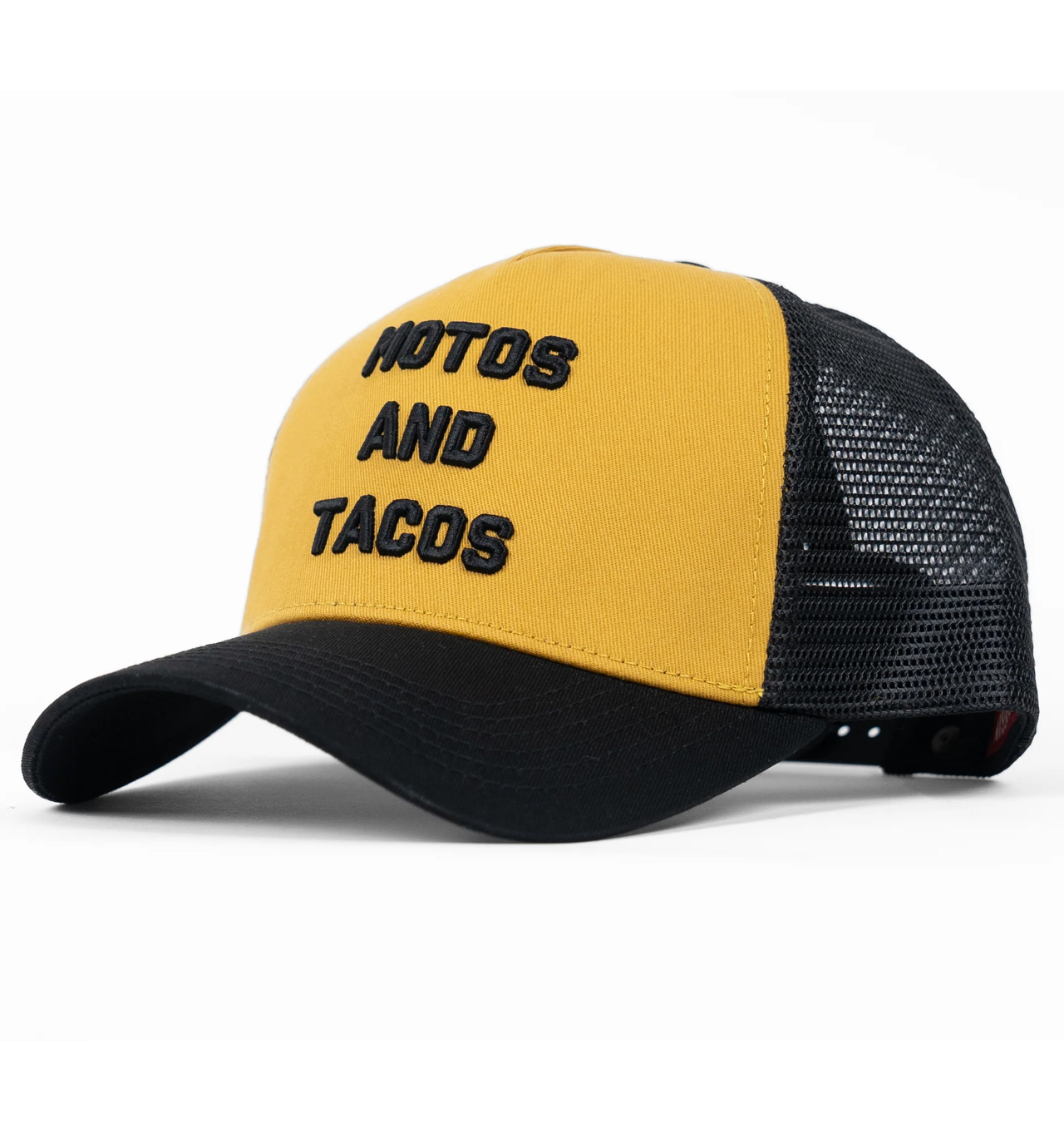 Iron & Resin - Motos & Tacos Cap - Yellow