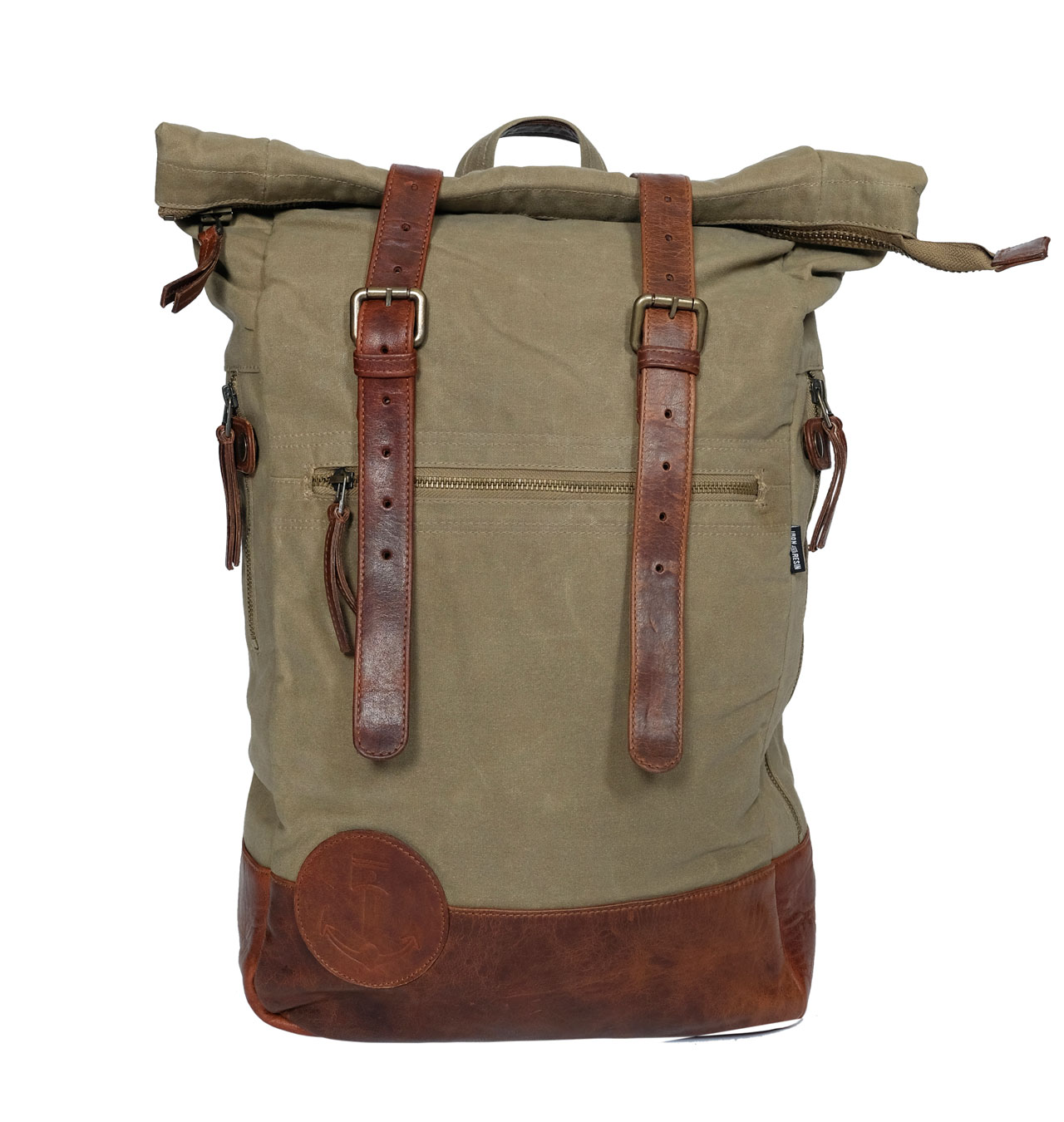 Iron & Resin Mountain Bag Tan
