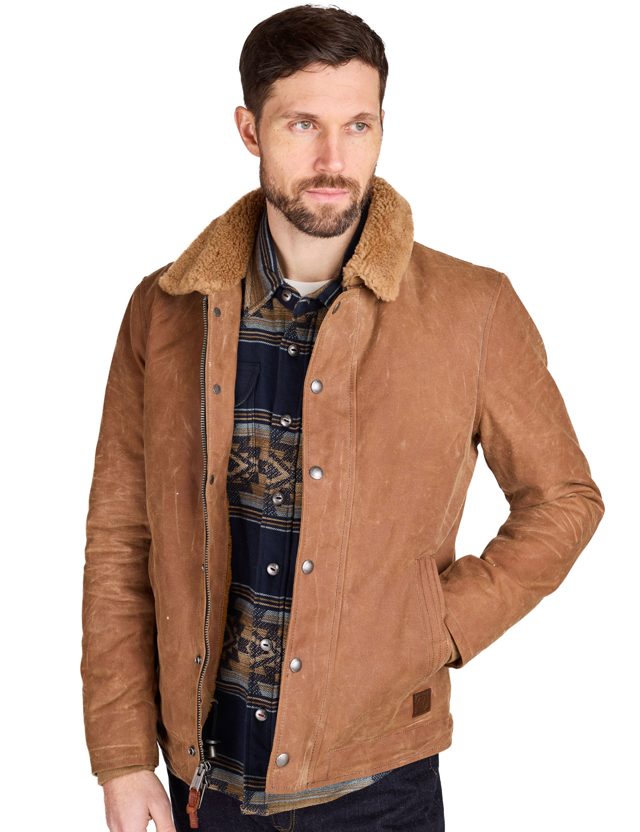 Iron & Resin - Nautilus Waxed Jacket - Field Tan