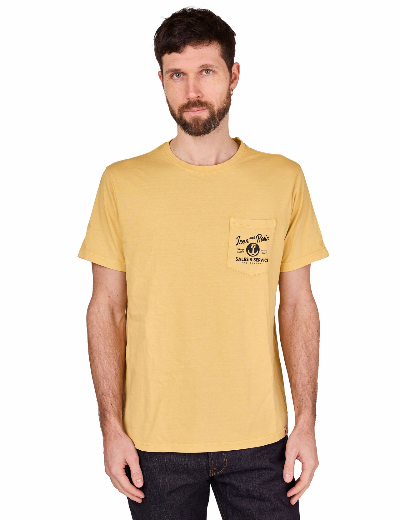 Iron & Resin - Old Cowboy Pocket T-Shirt - Gold