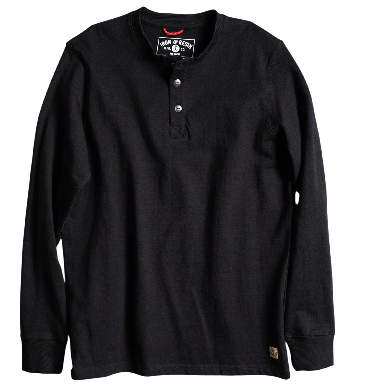 Iron & Resin - Prospector Henley Shirt - Black