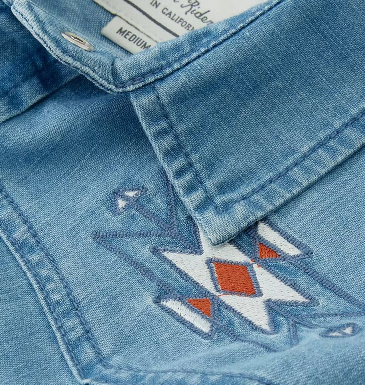 Iron & Resin Tonopah Shirt Denim Sverige