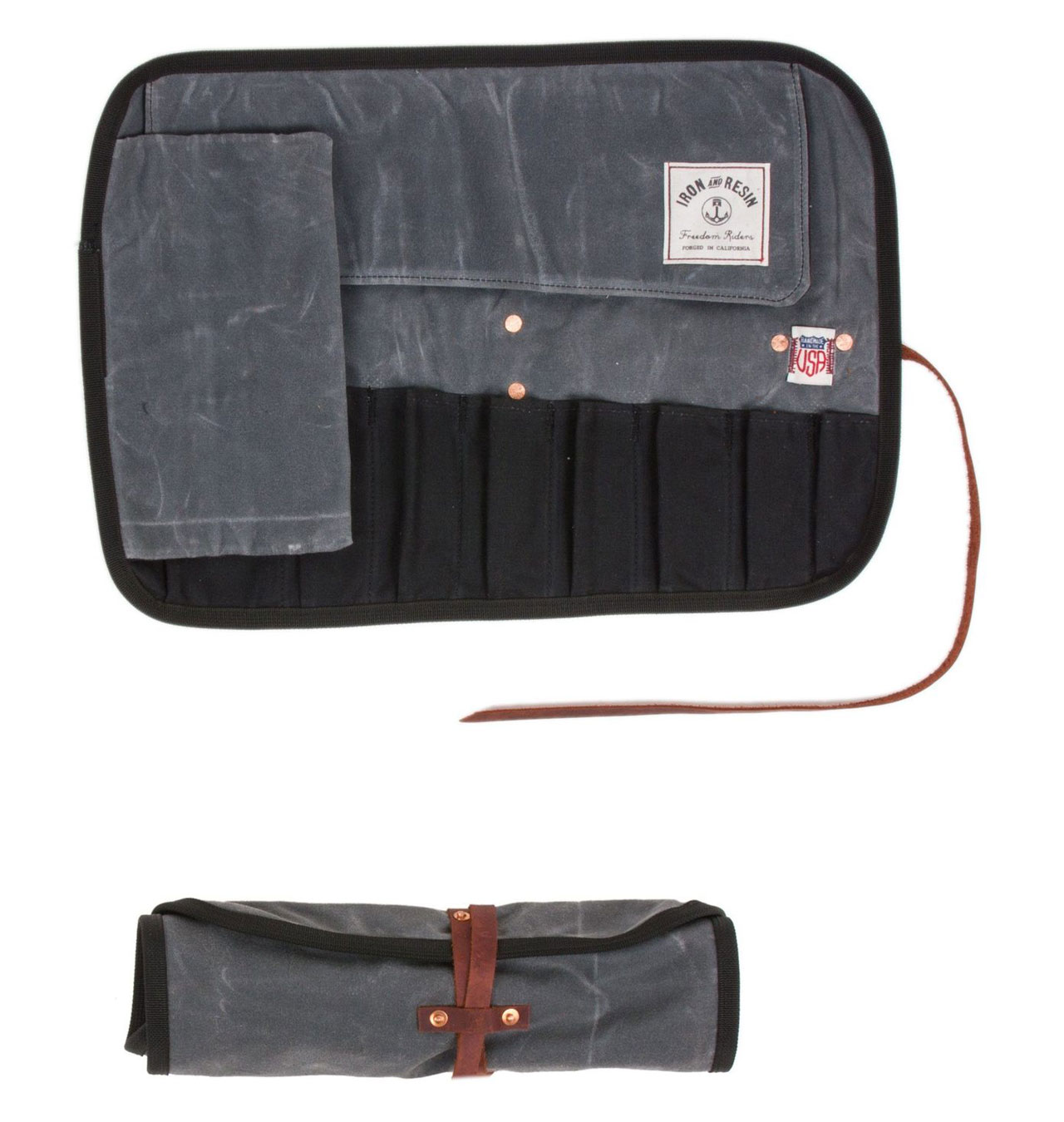 Iron & Resin - Tool Roll - Charcoal