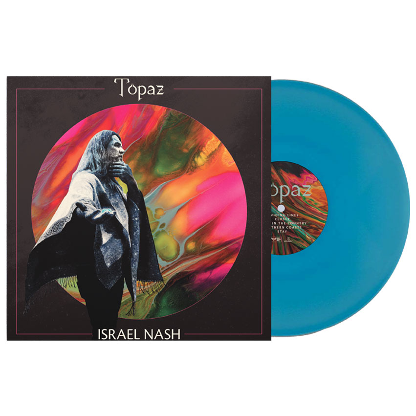 Israel Nash - Topaz (Turquoise Blue Vinyl) - LP