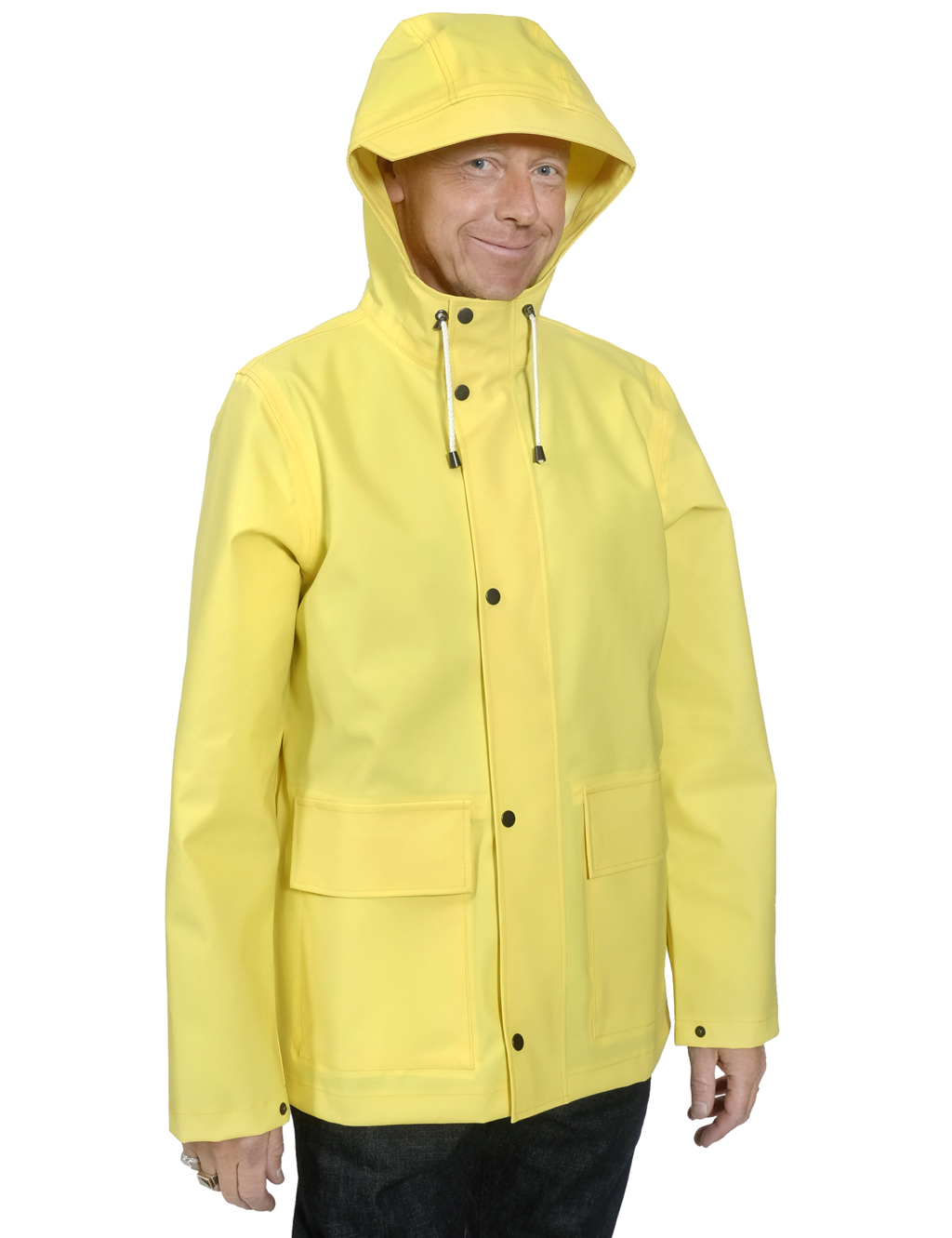 Jeansverket - The Rain Jacket - Yellow