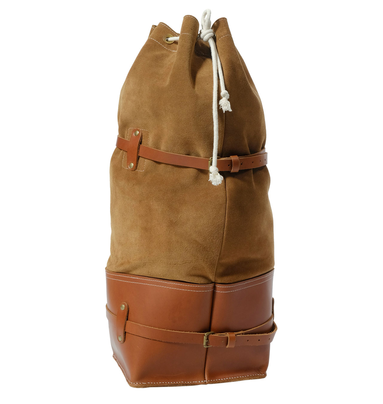 Joe King - JK Suede Army Duffle - Tan