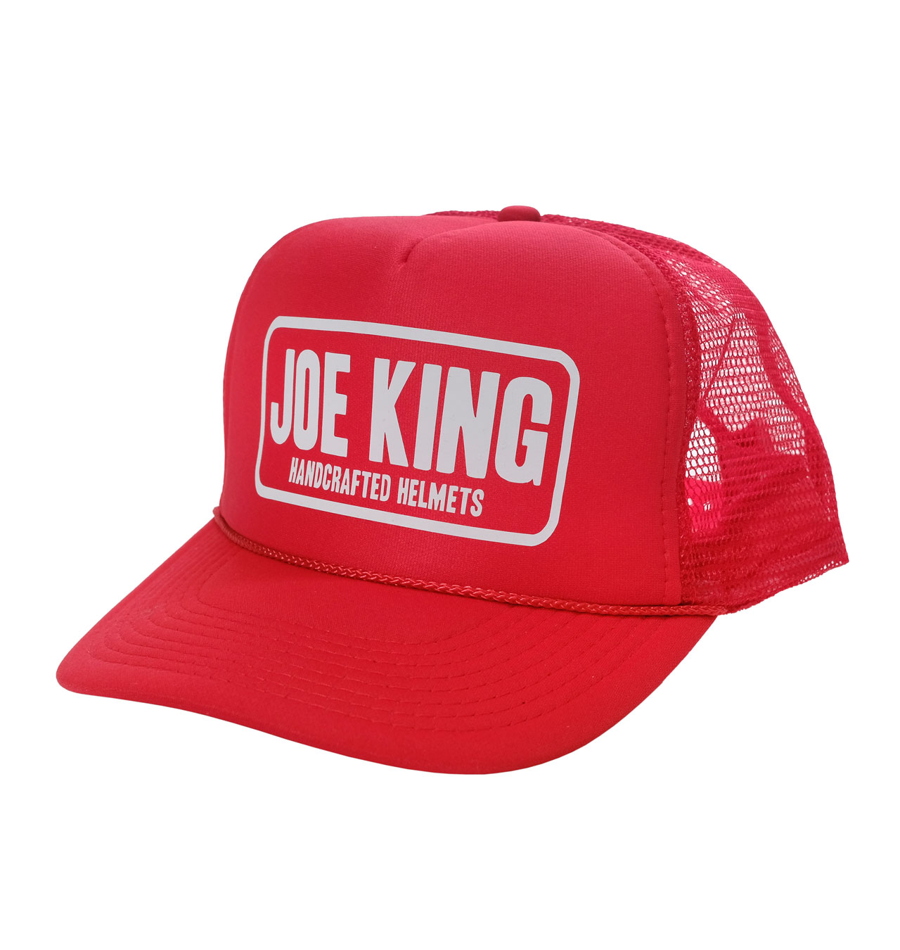 Joe King - JK Handcrafted Helmets Cap - Red