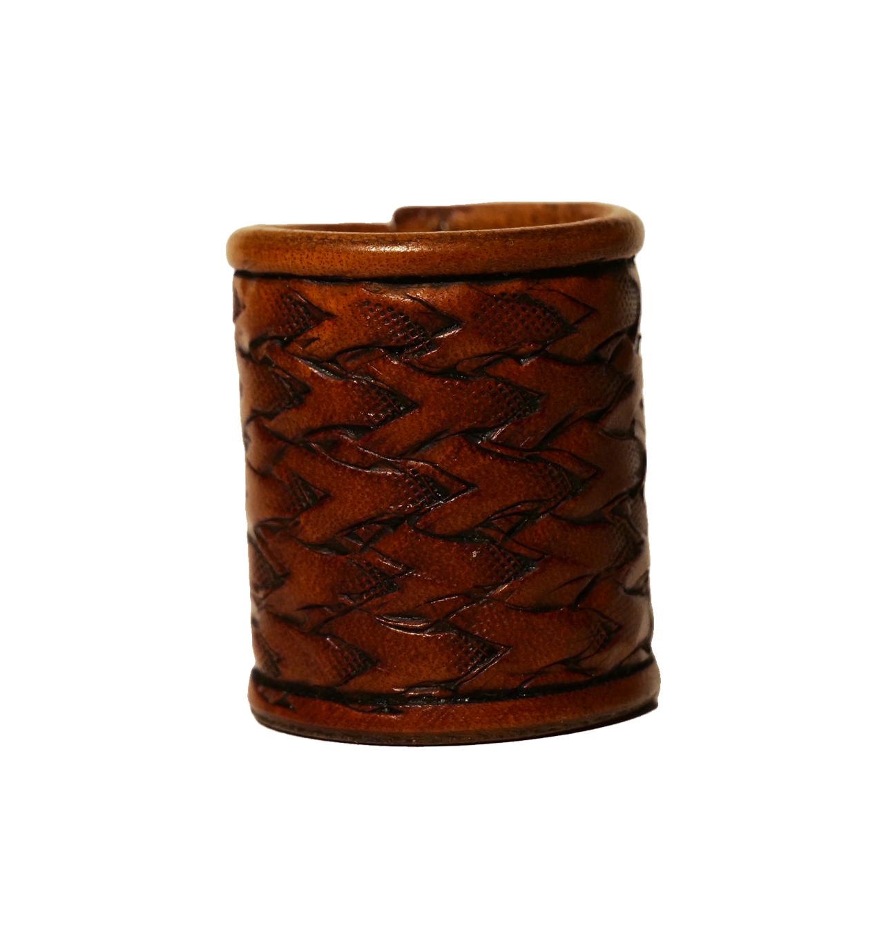 Jonte - Basket Weaver Bandana Woggle - Tan