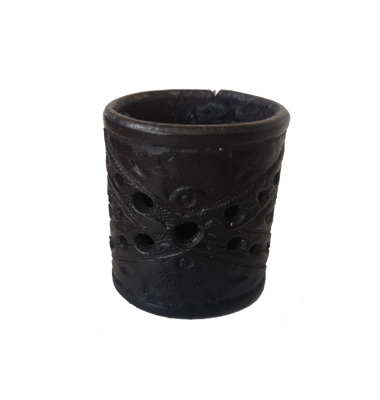 Jonte---Cross-Hitch-Hole-Bandana-Woggle---Black1