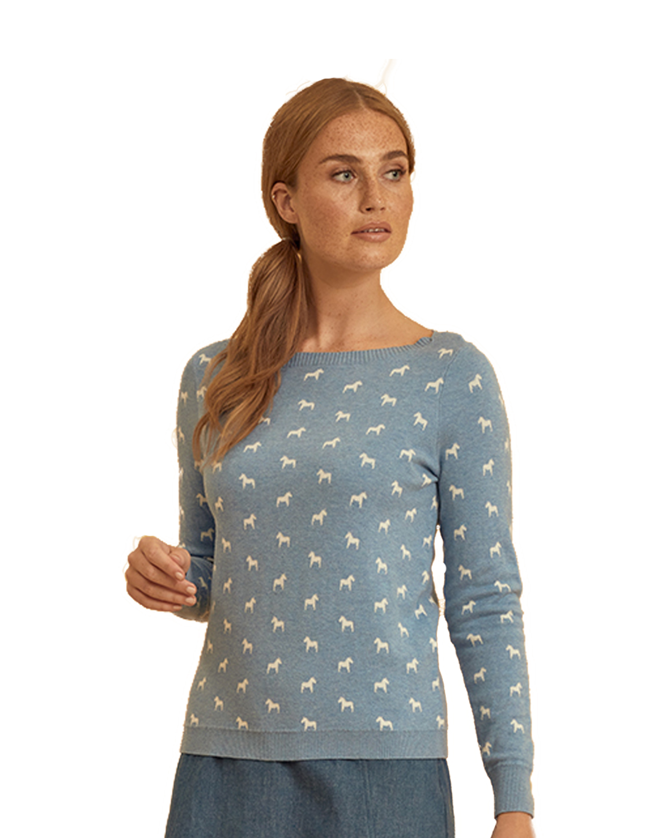 Jumperfabriken - Kulla Sweater - Light Blue