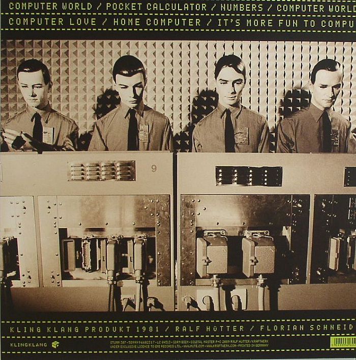 欧LP Kraftwerk Computer World 5099996602317 Kling Klang /00260 Kraftwerk – Computer World – Vinyl (LP, Album), 1981