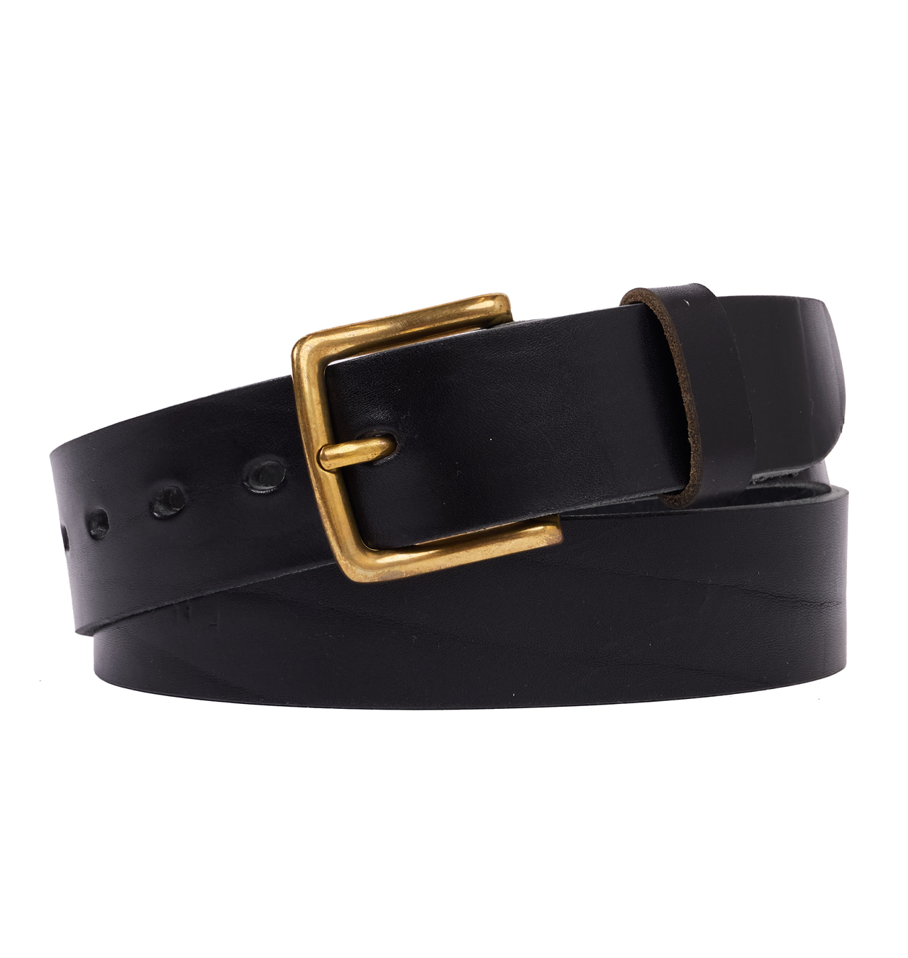 Kalos & Sons - Saddle Leather Belt - Black