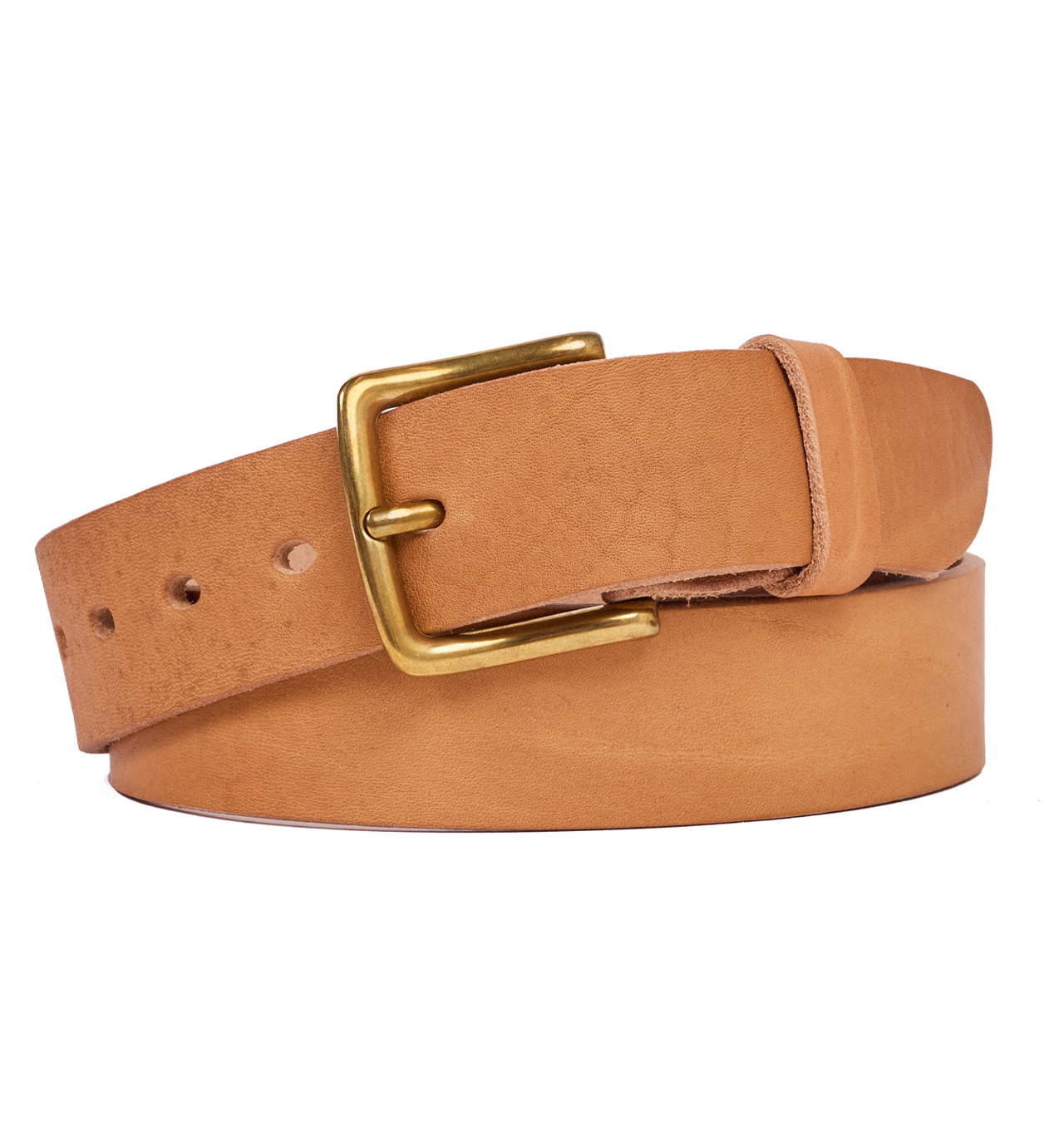 Kalos & Sons - Saddle Leather Belt - Natural