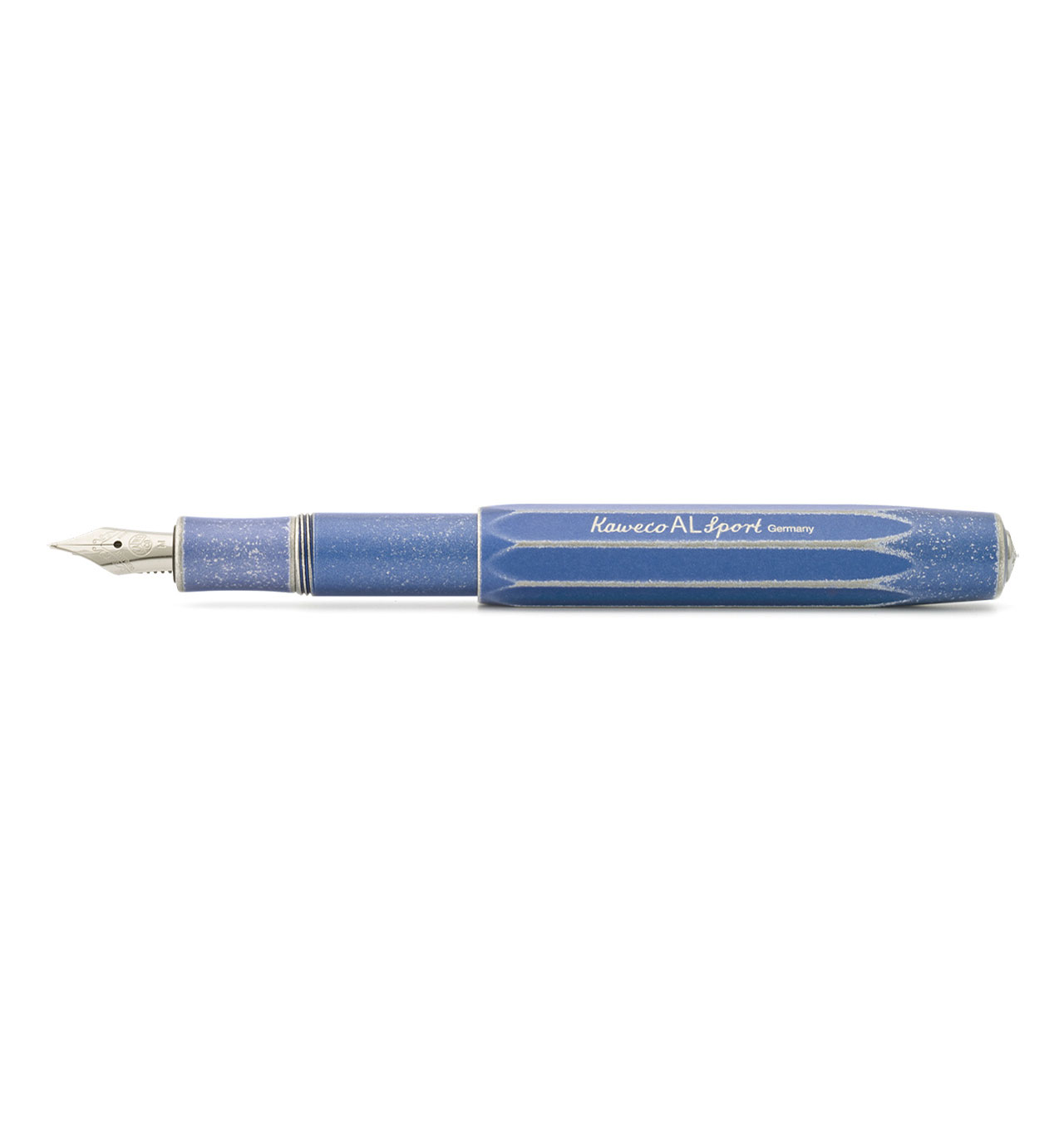 Kaweco---AL-Sport-Stonewashed-Fountain-Pen-Blue---Medium