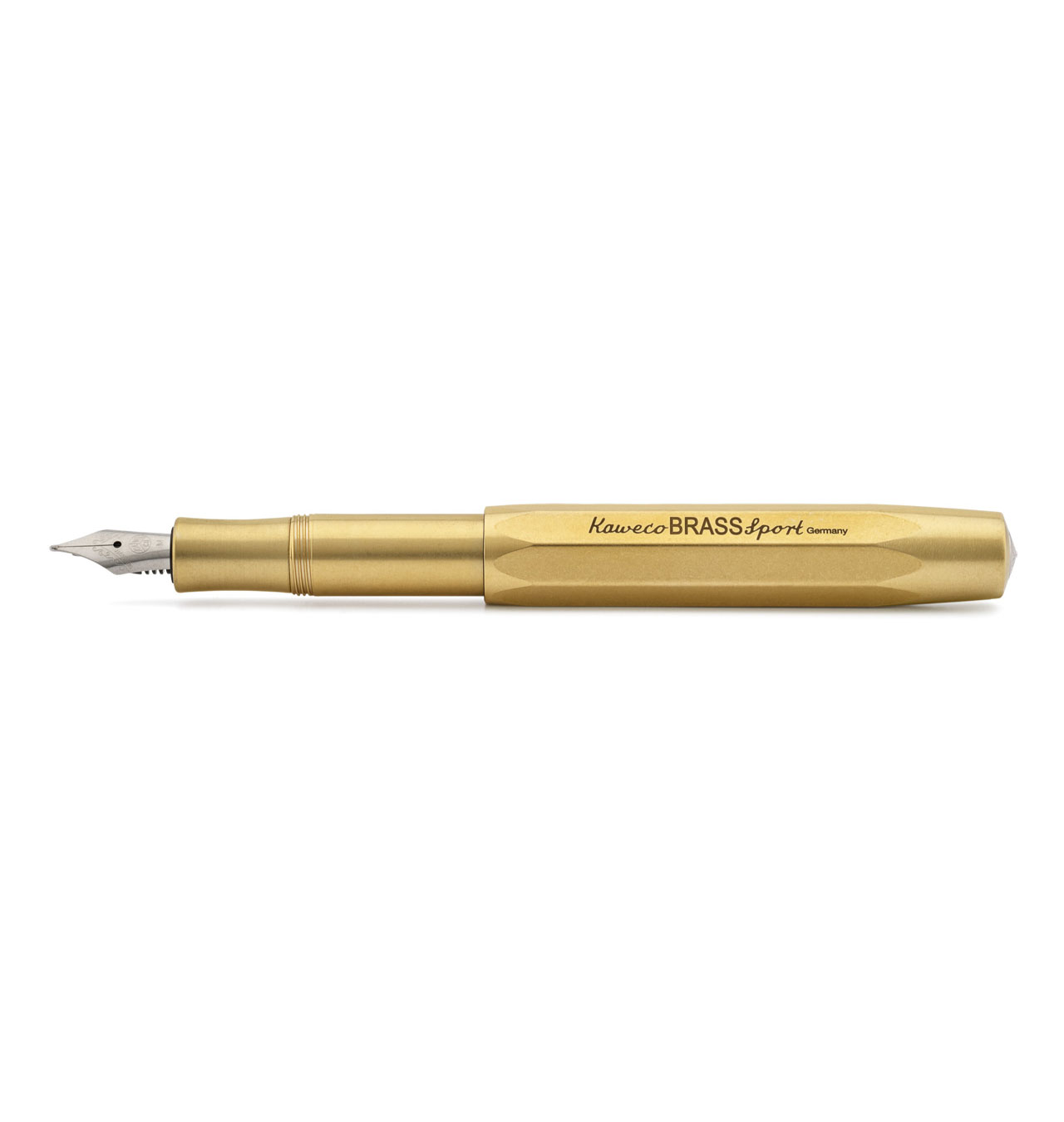 Kaweco---Brass-Sport-Fountain-Pen---Medium