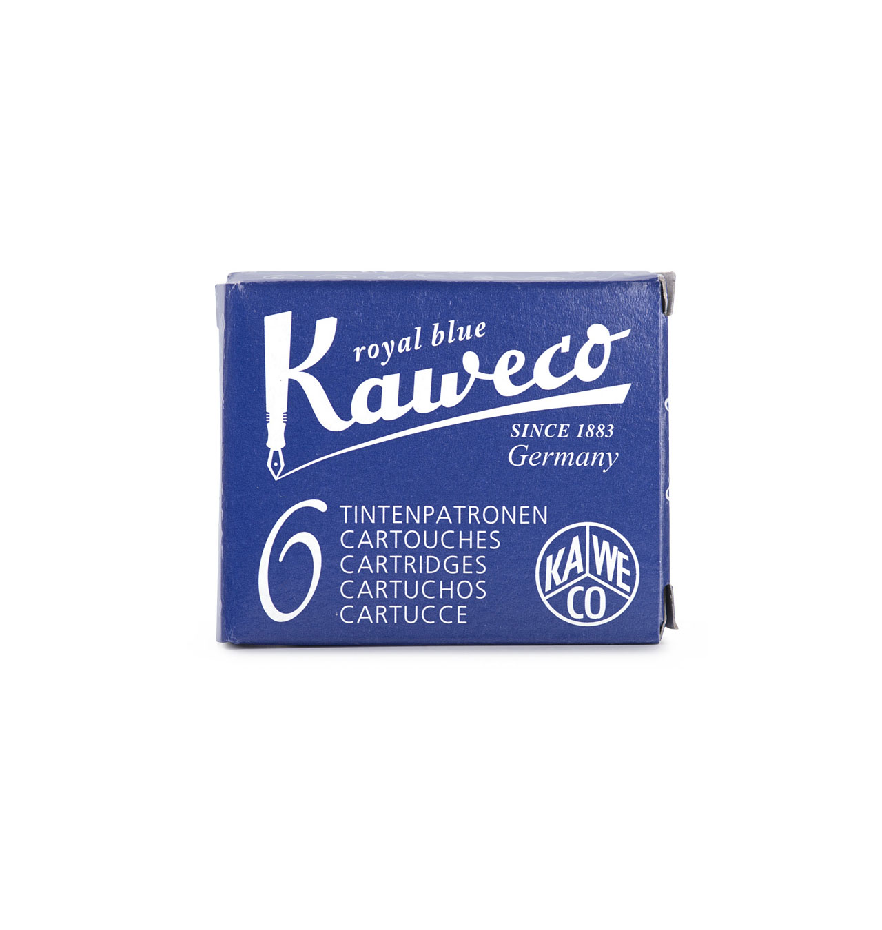 Kaweco - Ink Cartridges 6-Pack - Royal Blue
